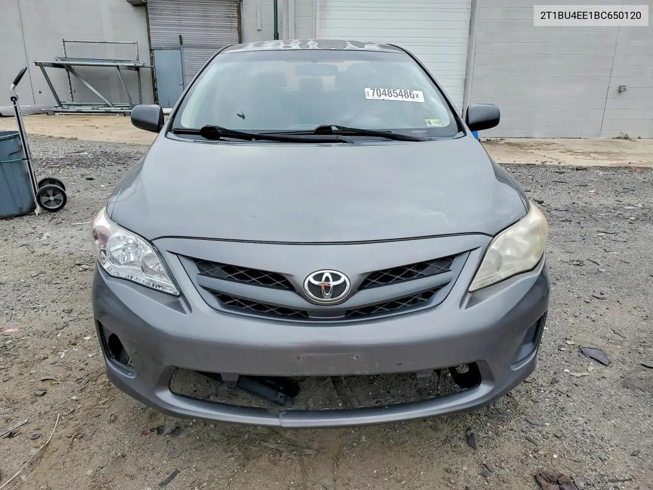 2011 TOYOTA COROLLA VIN 2T1BU4EE1BC650120 — фото 5