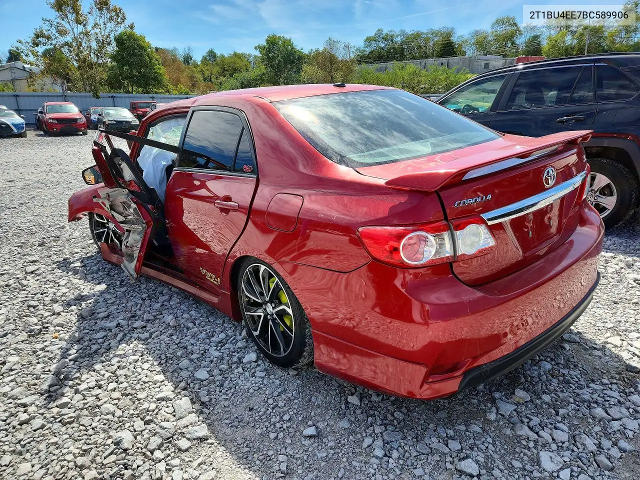 2011 TOYOTA COROLLA VIN 2T1BU4EE7BC589906 — фото 2