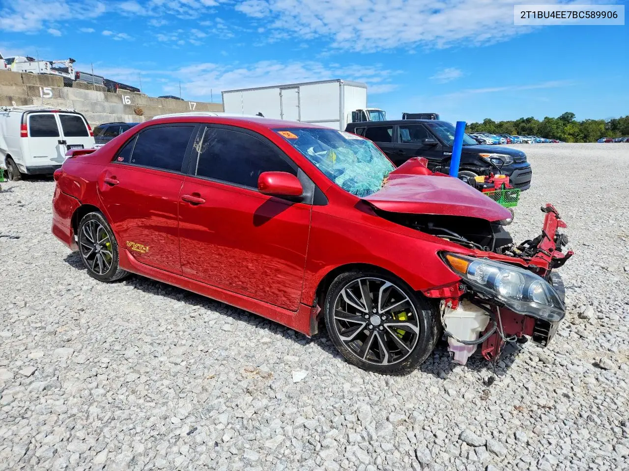 2011 TOYOTA COROLLA VIN 2T1BU4EE7BC589906 — фото 4
