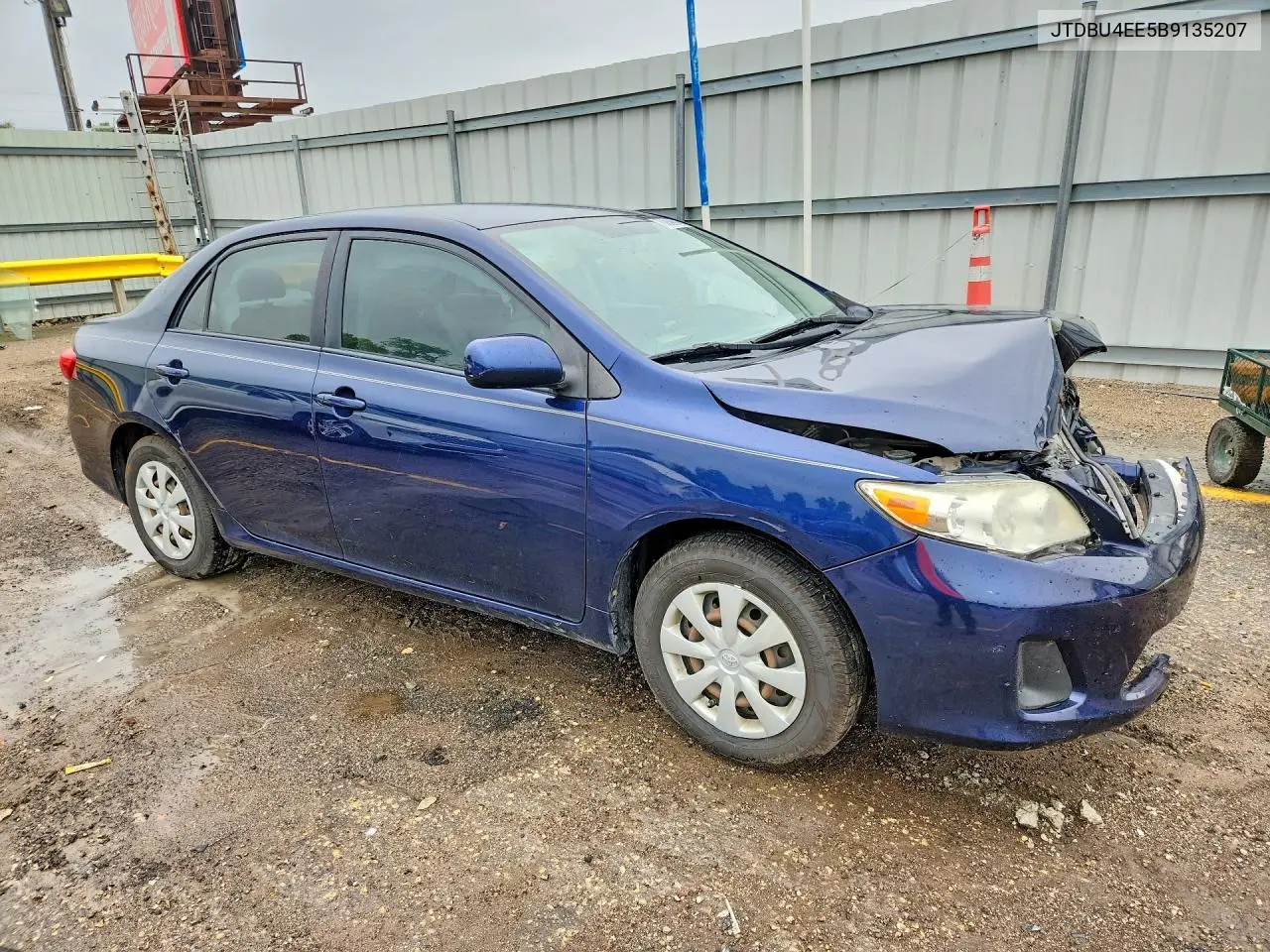 2011 TOYOTA COROLLA VIN JTDBU4EE5B9135207 — фото 4