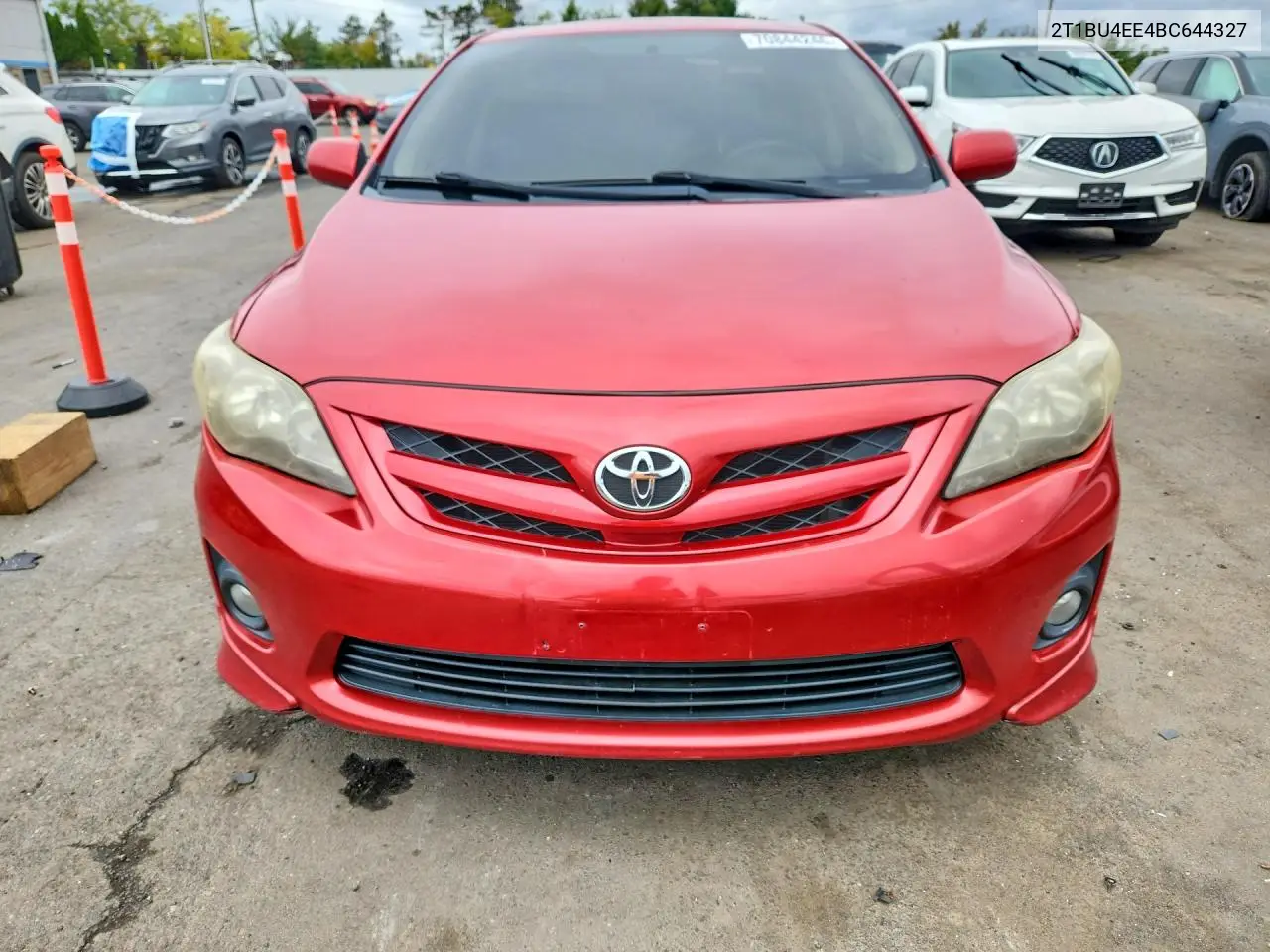 2011 TOYOTA COROLLA VIN 2T1BU4EE4BC644327 — фото 5