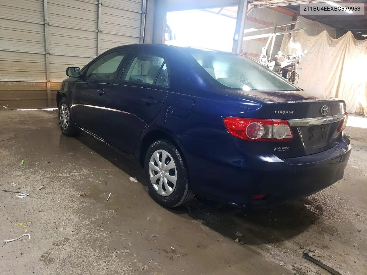2011 TOYOTA COROLLA VIN 2T1BU4EEXBC579953 — фото 2