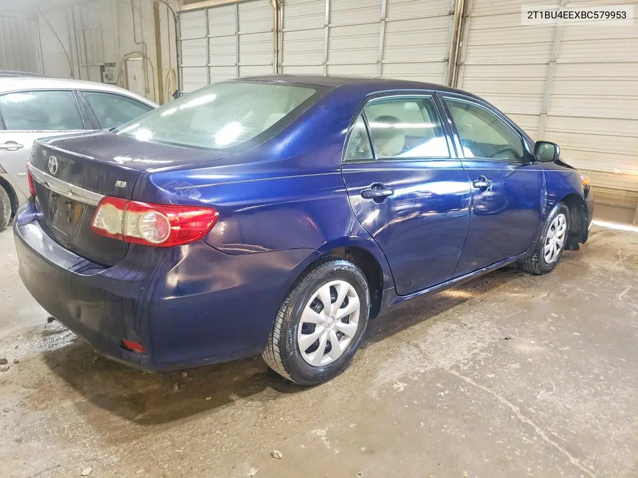 2011 TOYOTA COROLLA VIN 2T1BU4EEXBC579953 — фото 3