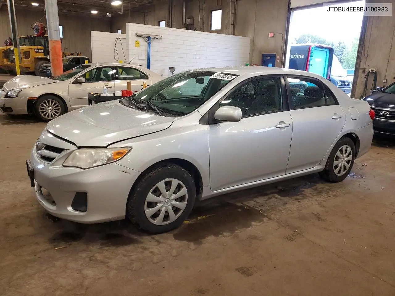 TOYOTA COROLLA 2011, VIN JTDBU4EE8BJ100983