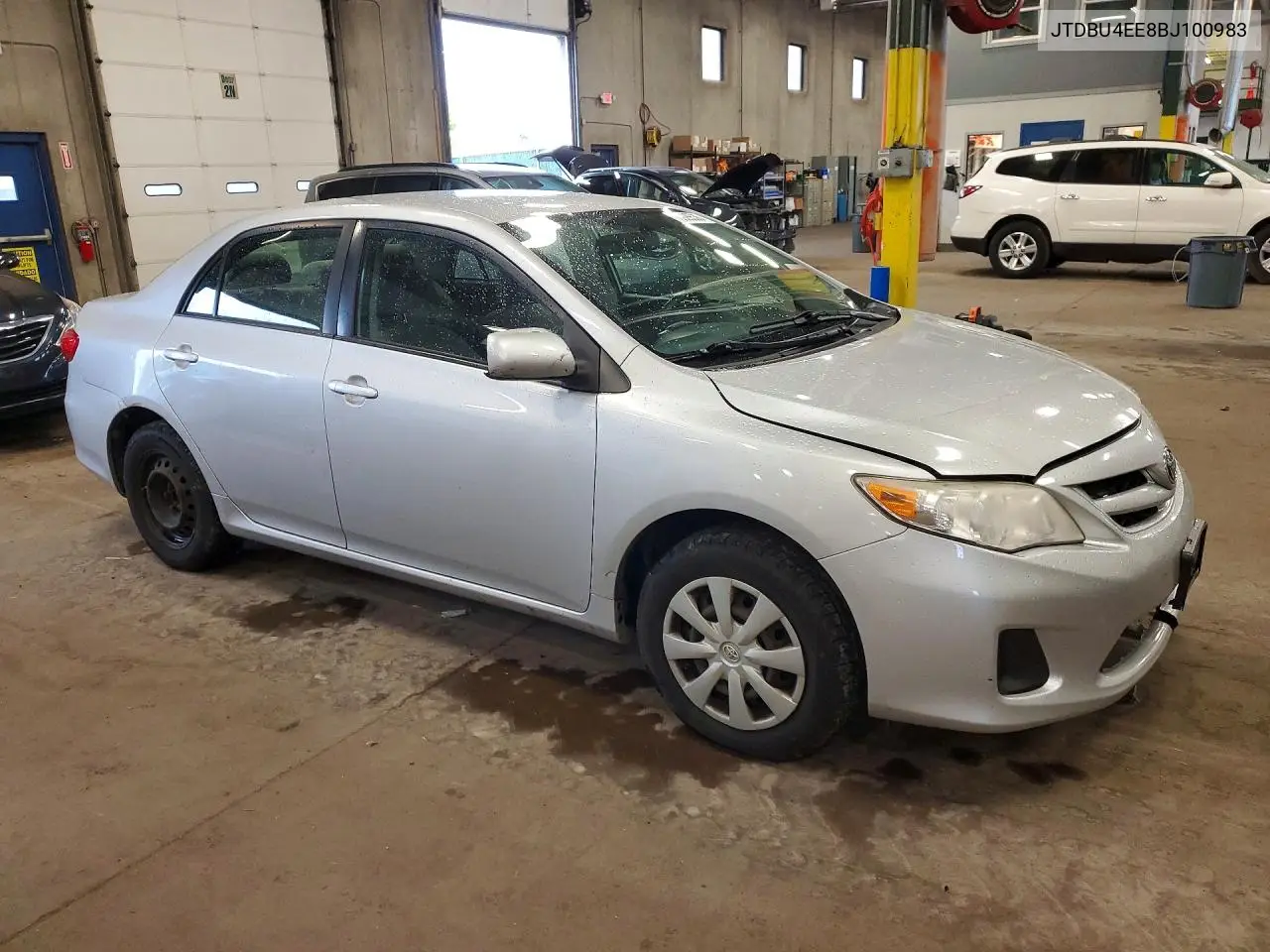 2011 TOYOTA COROLLA VIN JTDBU4EE8BJ100983 — фото 4