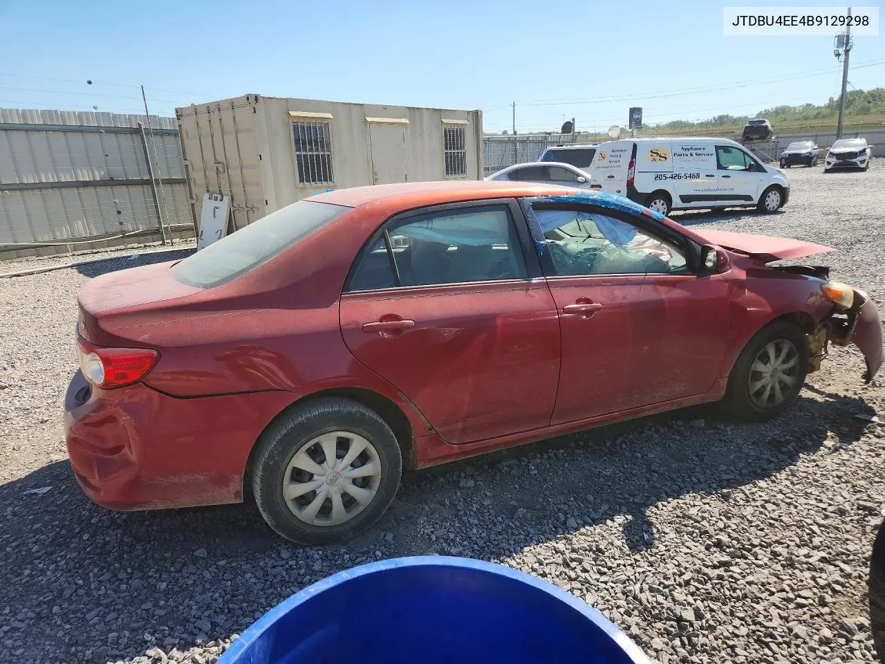 2011 TOYOTA COROLLA VIN JTDBU4EE4B9129298 — фото 3