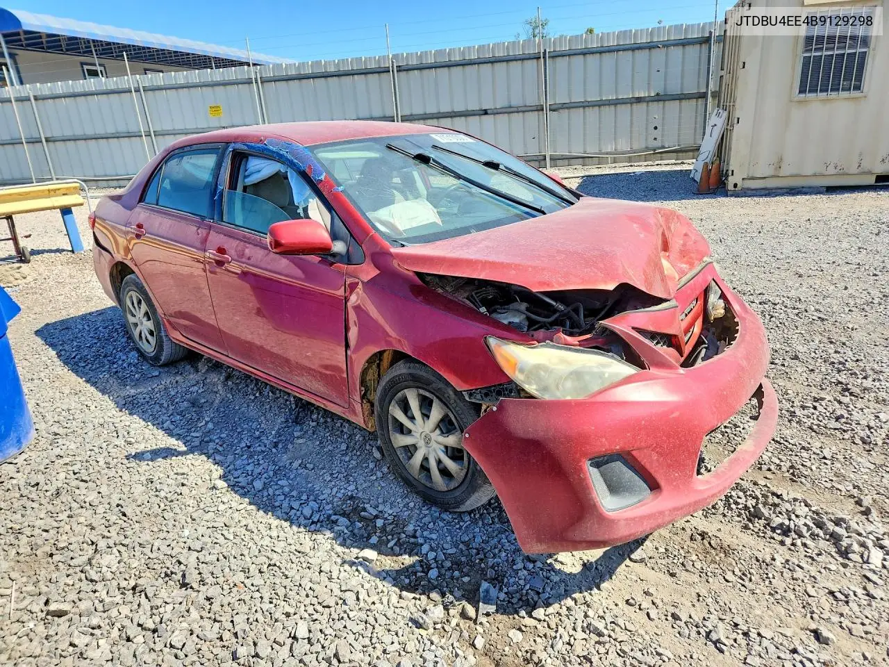 2011 TOYOTA COROLLA VIN JTDBU4EE4B9129298 — фото 4