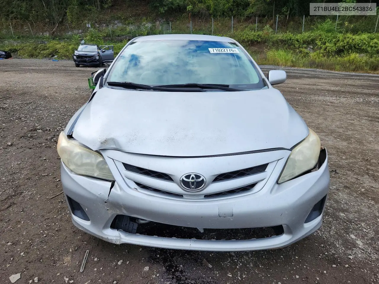 2011 TOYOTA COROLLA VIN 2T1BU4EE2BC543836 — фото 5