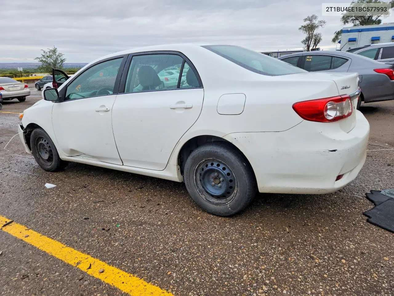 2011 TOYOTA COROLLA VIN 2T1BU4EE1BC577993 — фото 2