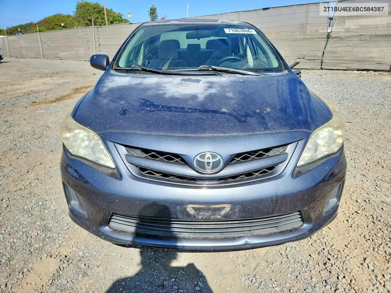 2011 TOYOTA COROLLA VIN 2T1BU4EE6BC584387 — фото 5