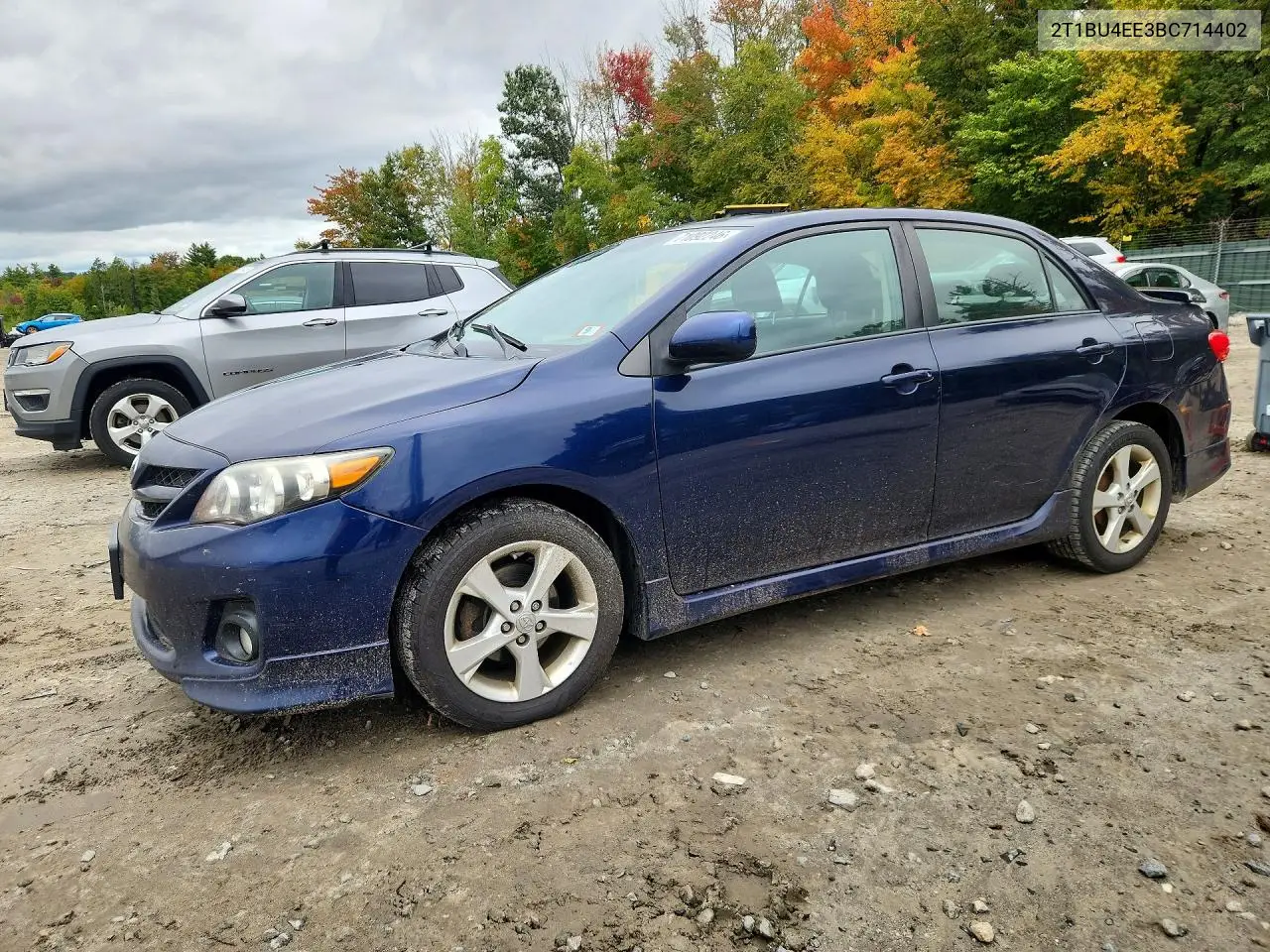 TOYOTA COROLLA 2011, VIN 2T1BU4EE3BC714402