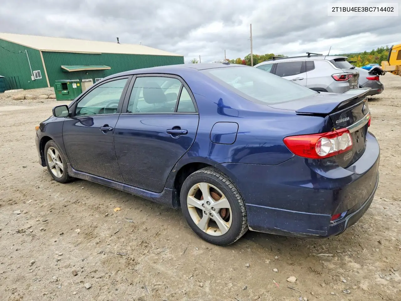 2011 TOYOTA COROLLA VIN 2T1BU4EE3BC714402 — фото 2