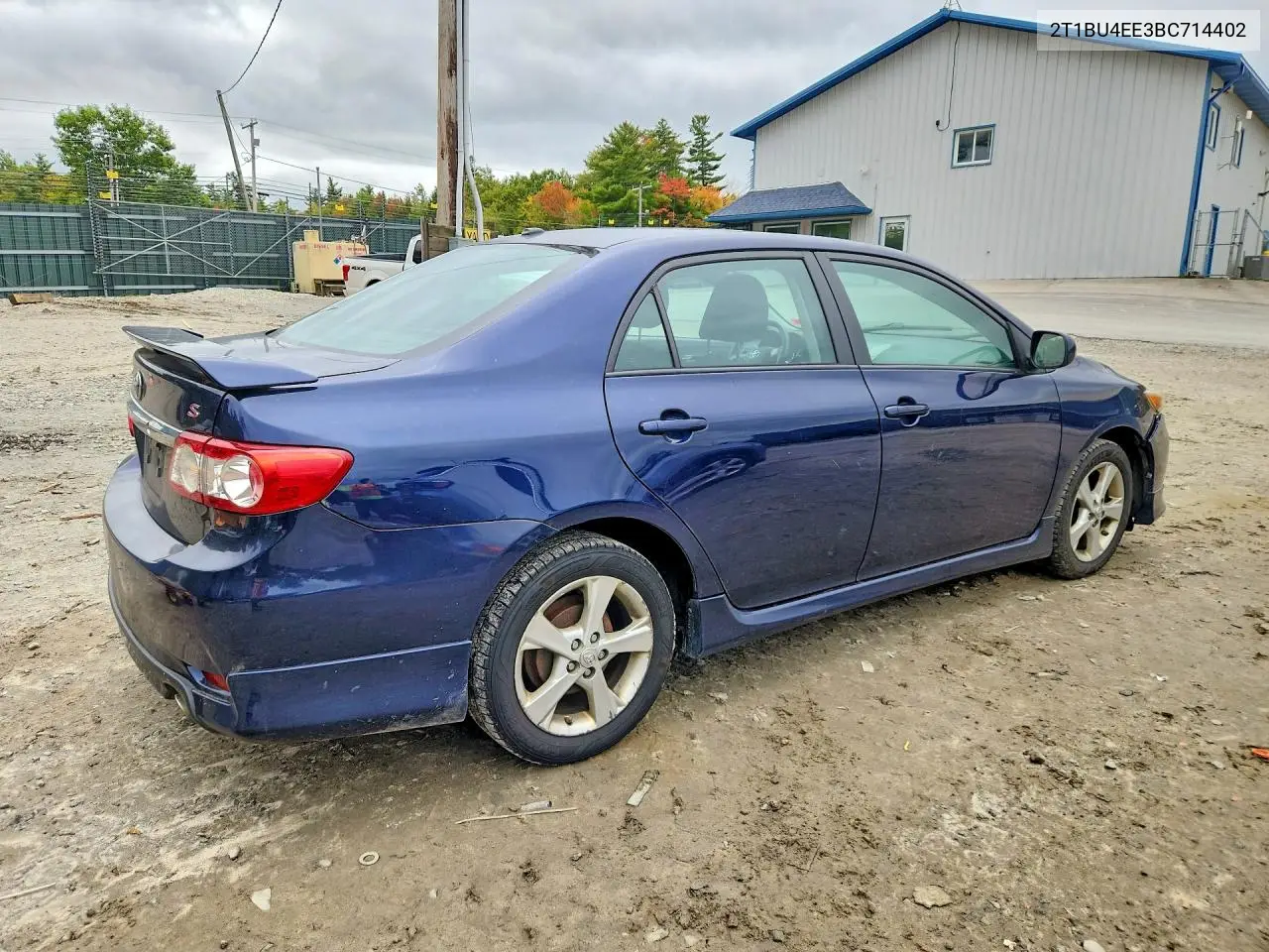 2011 TOYOTA COROLLA VIN 2T1BU4EE3BC714402 — фото 3