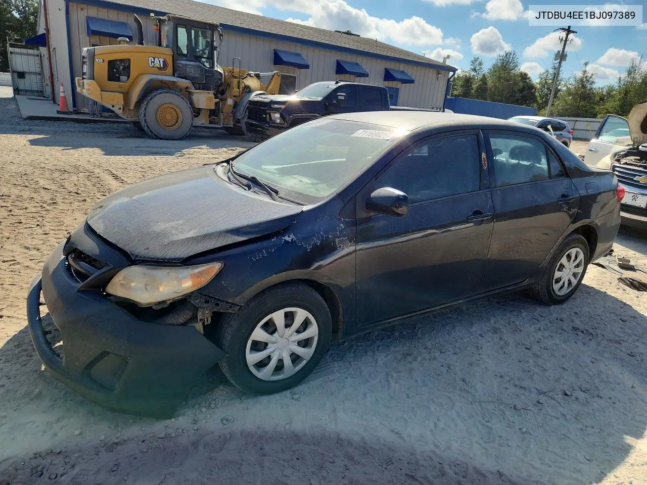 TOYOTA COROLLA 2011, VIN JTDBU4EE1BJ097389