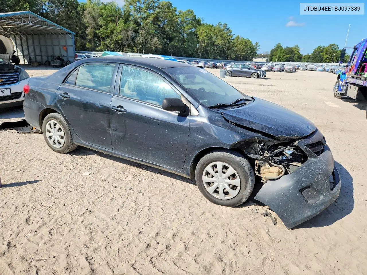 2011 TOYOTA COROLLA VIN JTDBU4EE1BJ097389 — фото 4