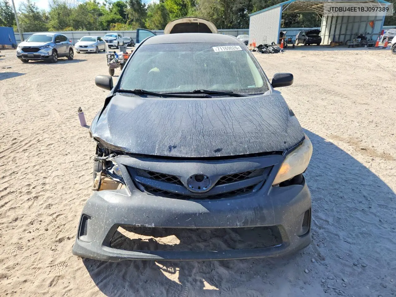 2011 TOYOTA COROLLA VIN JTDBU4EE1BJ097389 — фото 5