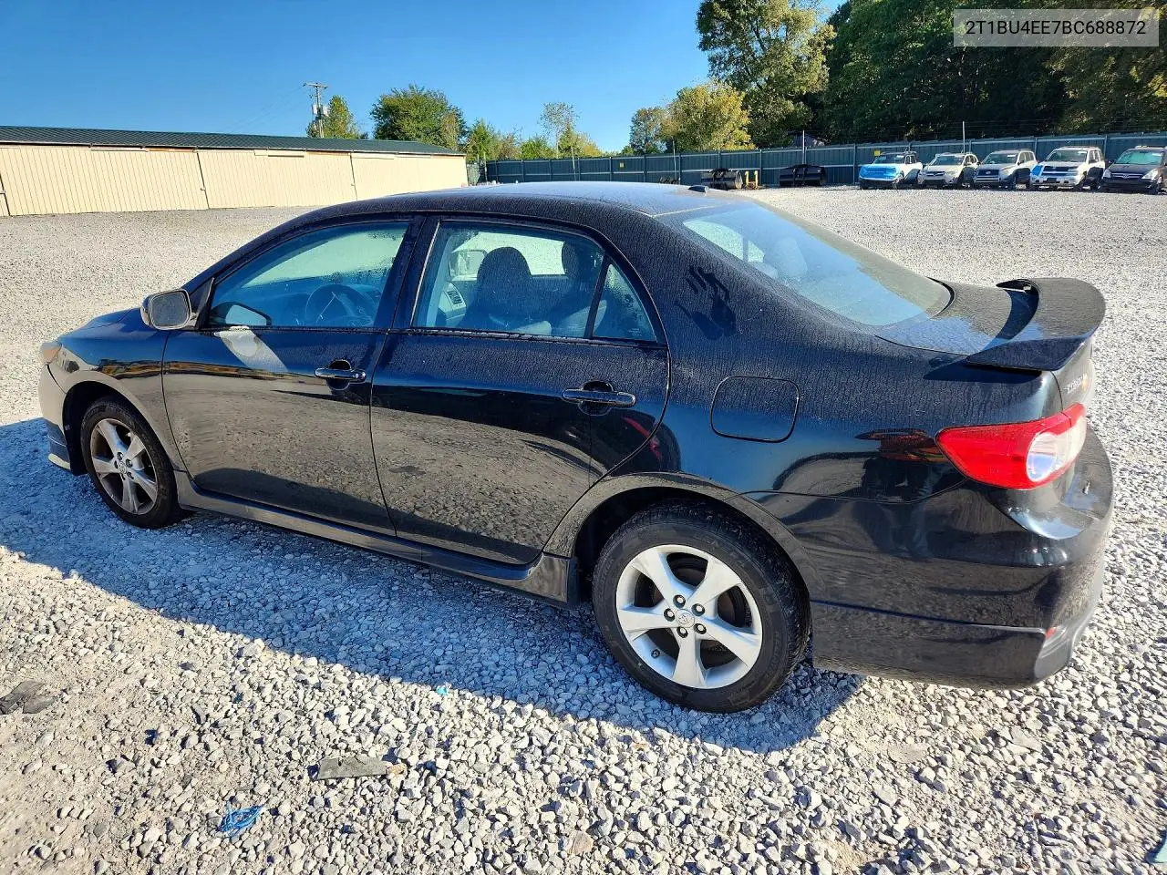 2011 TOYOTA COROLLA VIN 2T1BU4EE7BC688872 — фото 2