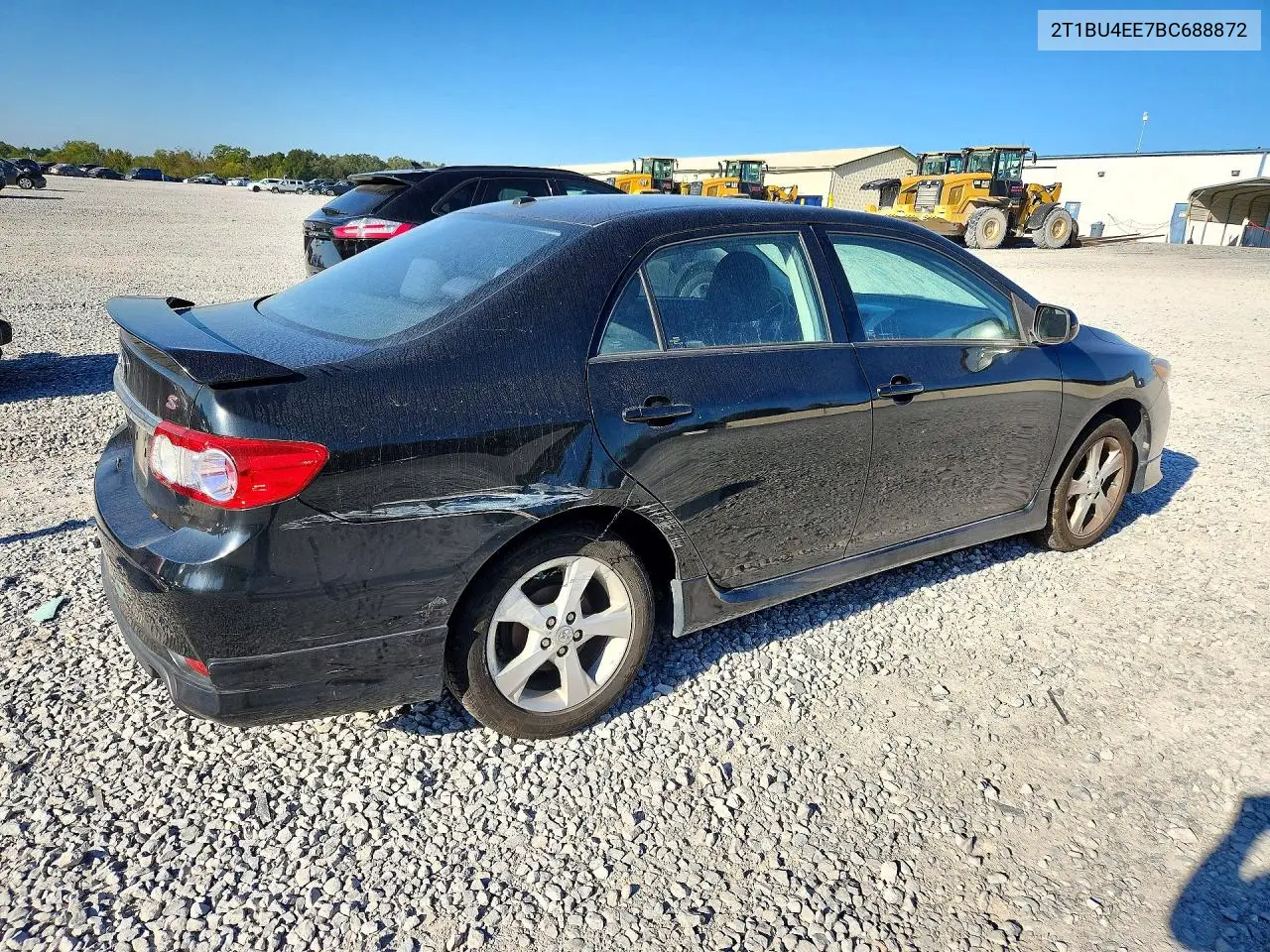 2011 TOYOTA COROLLA VIN 2T1BU4EE7BC688872 — фото 3
