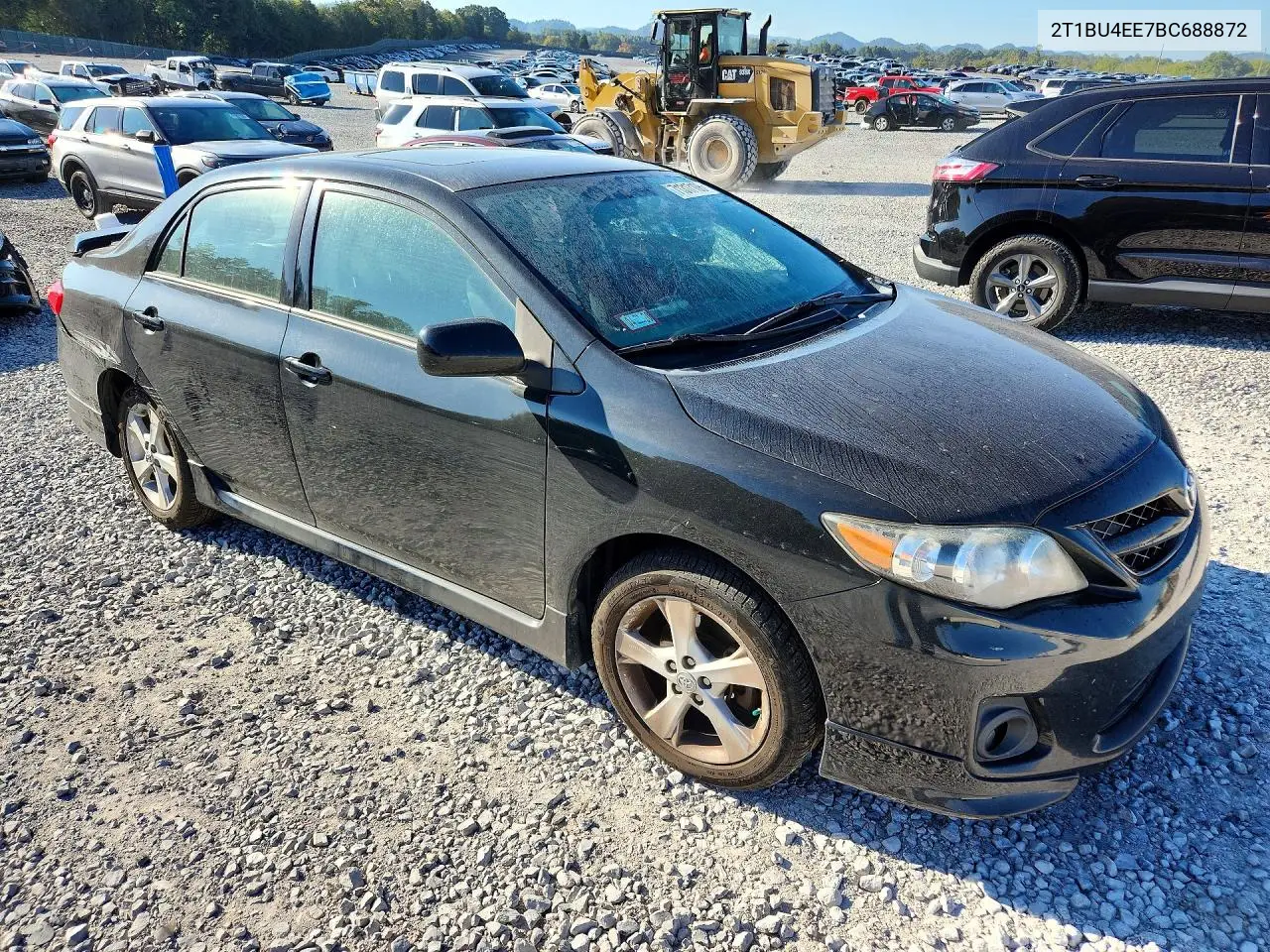 2011 TOYOTA COROLLA VIN 2T1BU4EE7BC688872 — фото 4