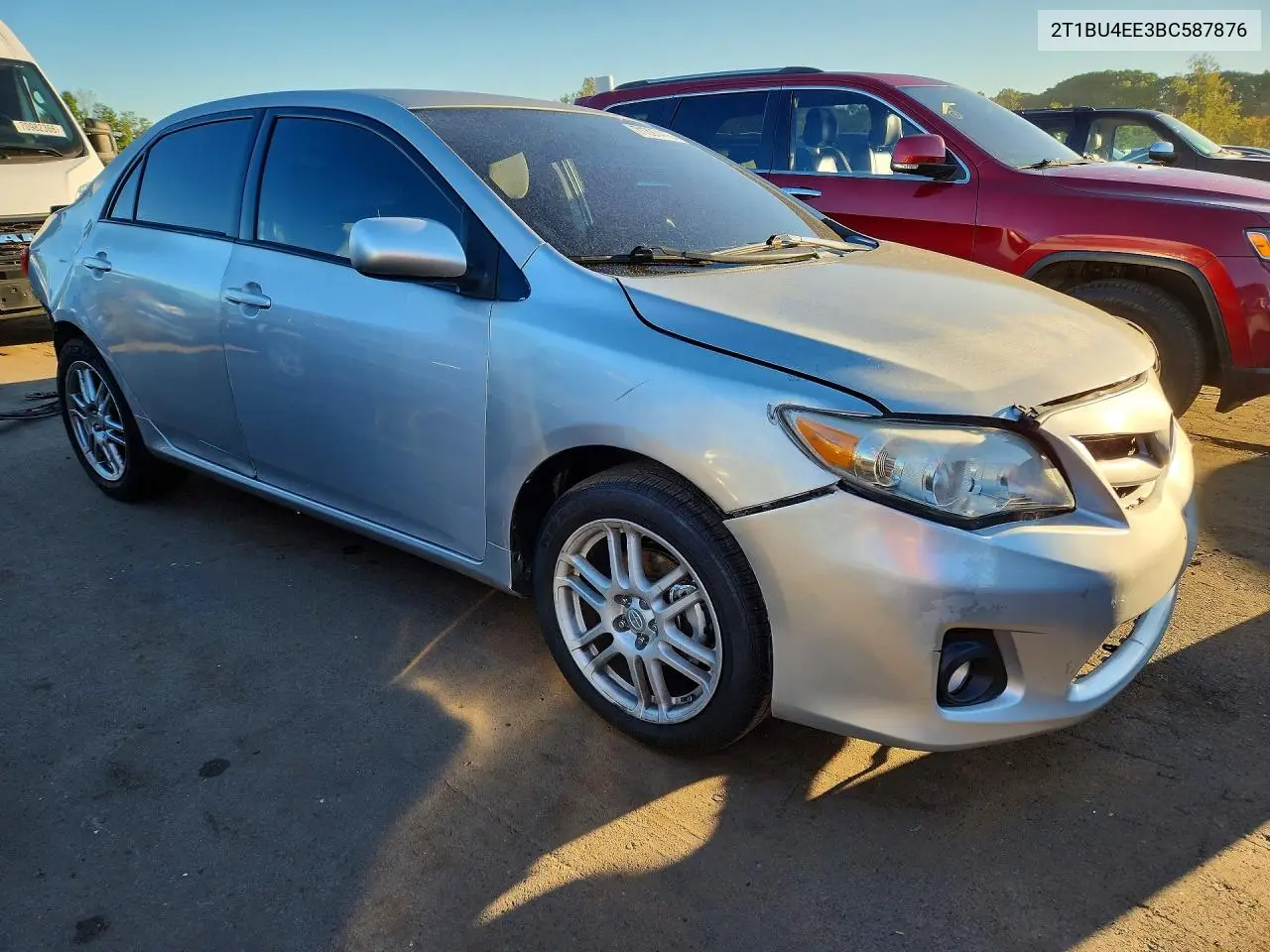 2011 TOYOTA COROLLA VIN 2T1BU4EE3BC587876 — фото 4
