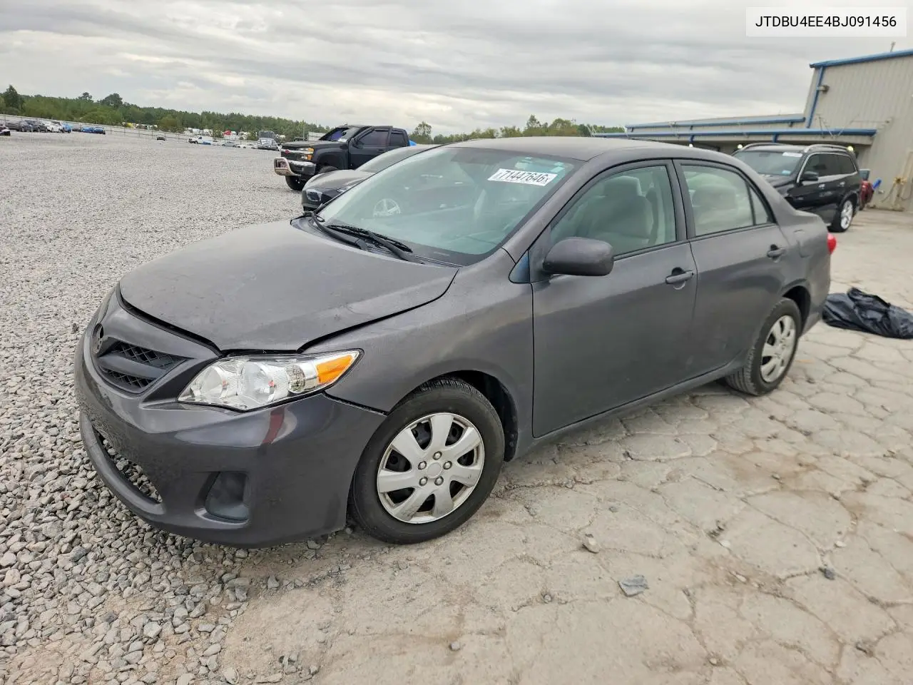 TOYOTA COROLLA 2011, VIN JTDBU4EE4BJ091456
