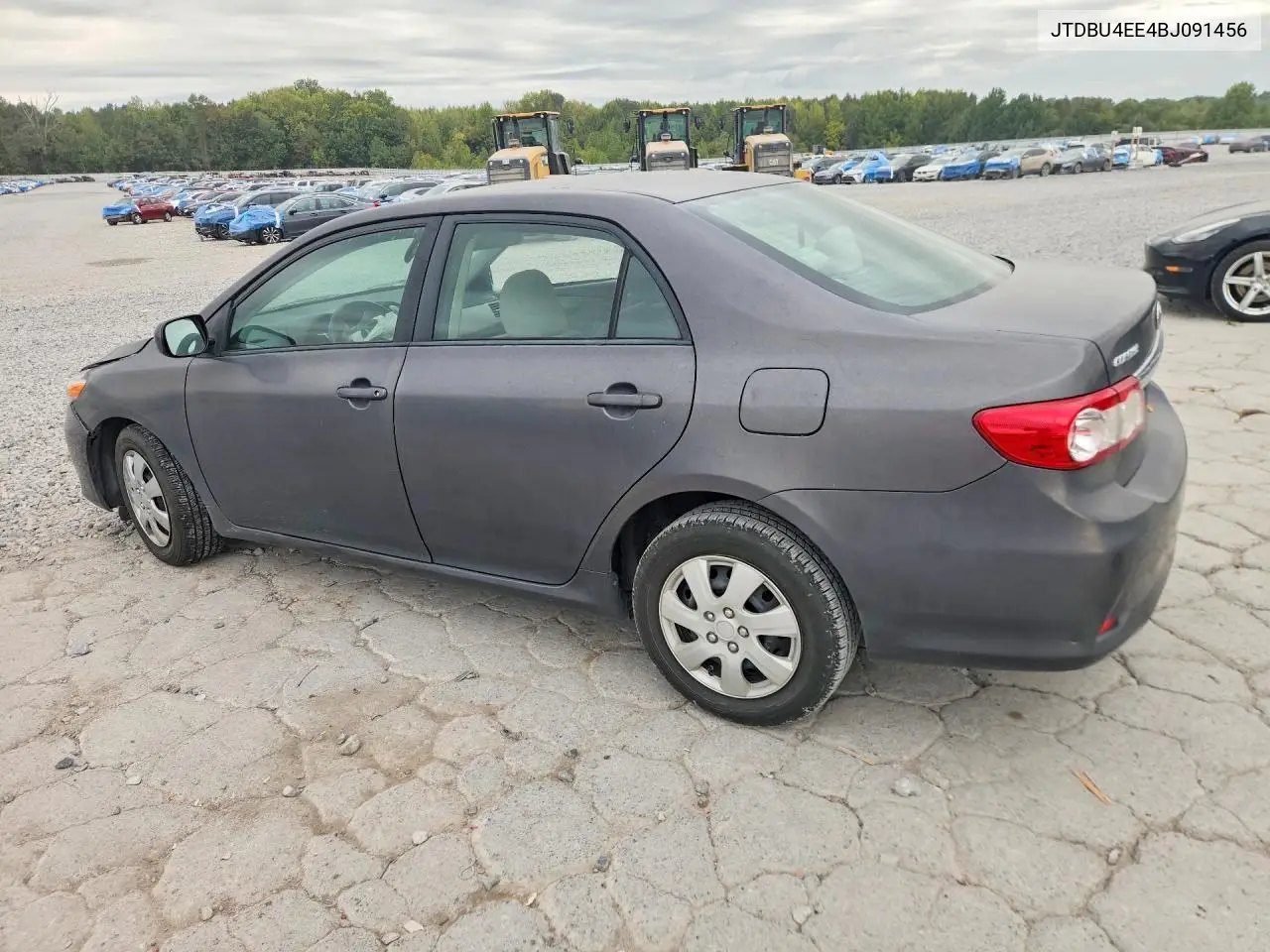 2011 TOYOTA COROLLA VIN JTDBU4EE4BJ091456 — фото 2