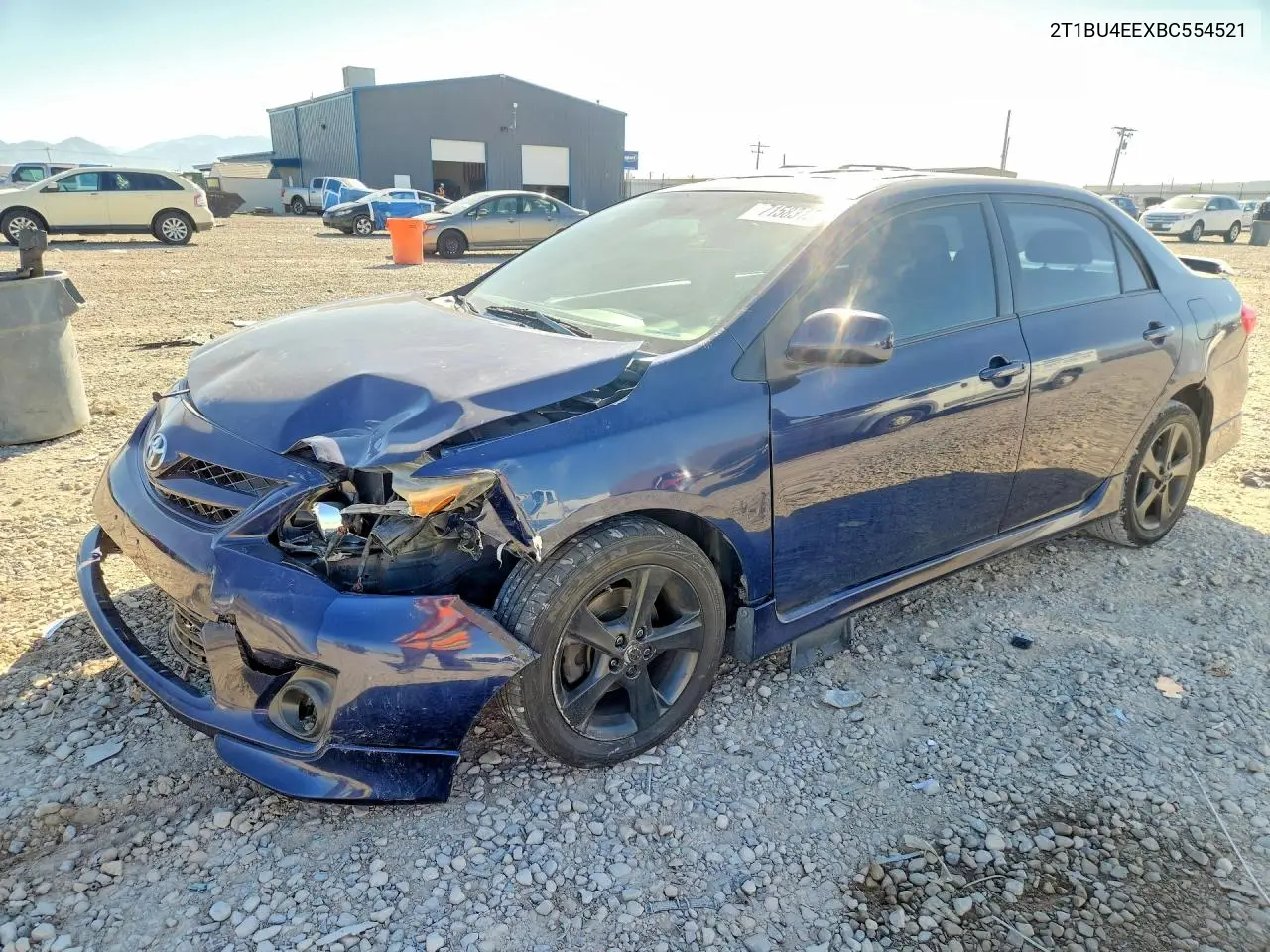 TOYOTA COROLLA 2011, VIN 2T1BU4EEXBC554521