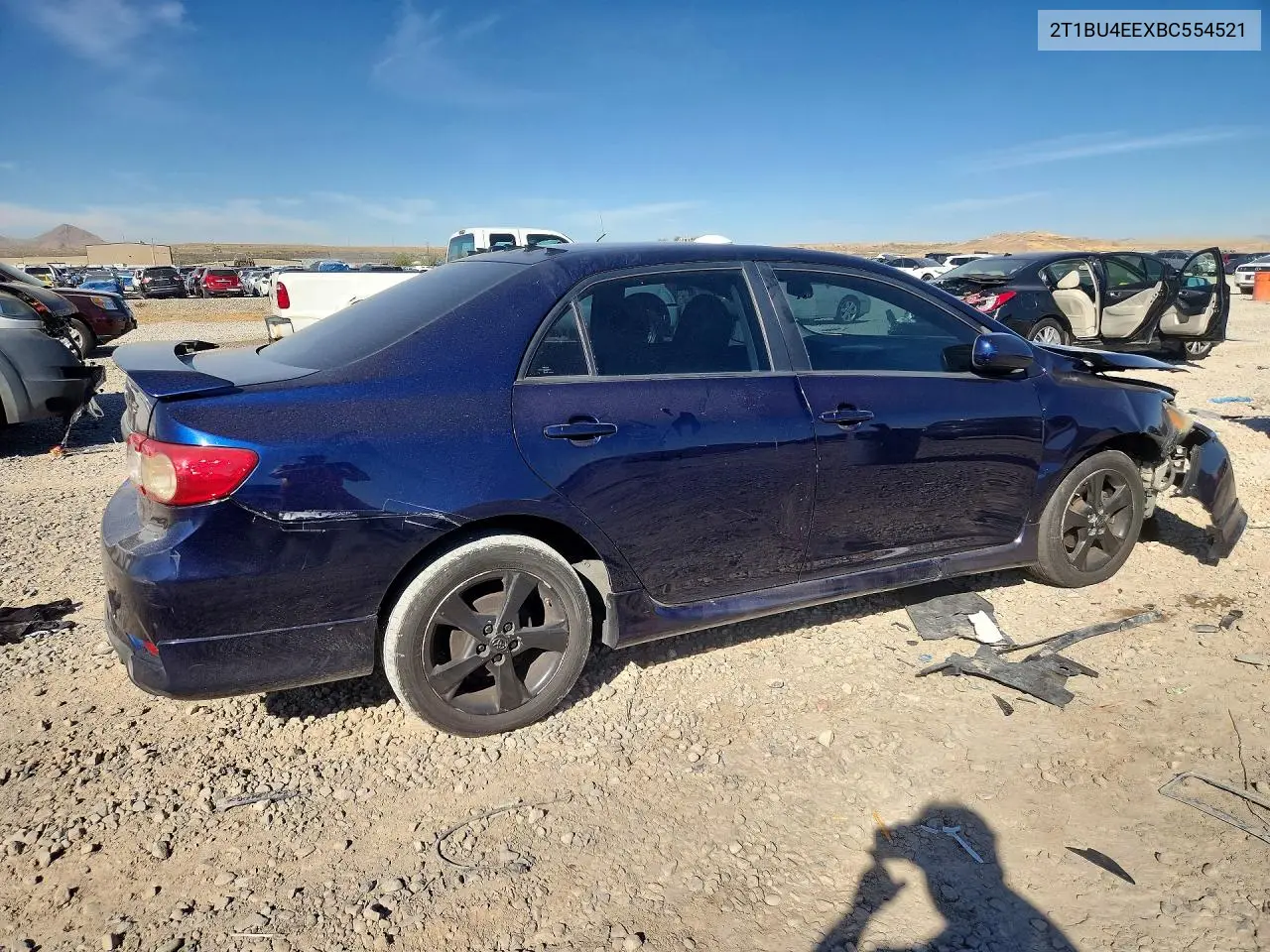 2011 TOYOTA COROLLA VIN 2T1BU4EEXBC554521 — фото 3