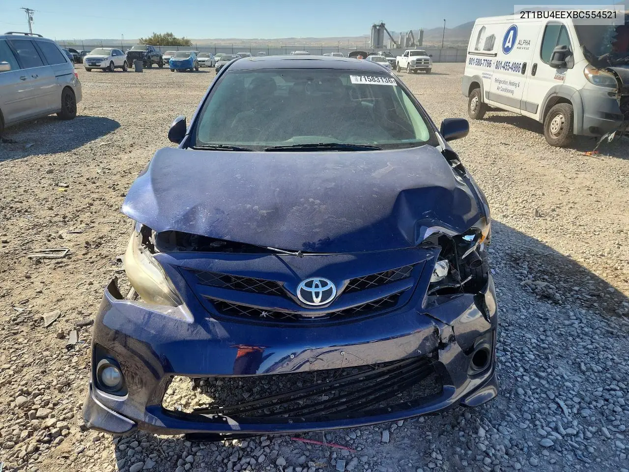 2011 TOYOTA COROLLA VIN 2T1BU4EEXBC554521 — фото 5