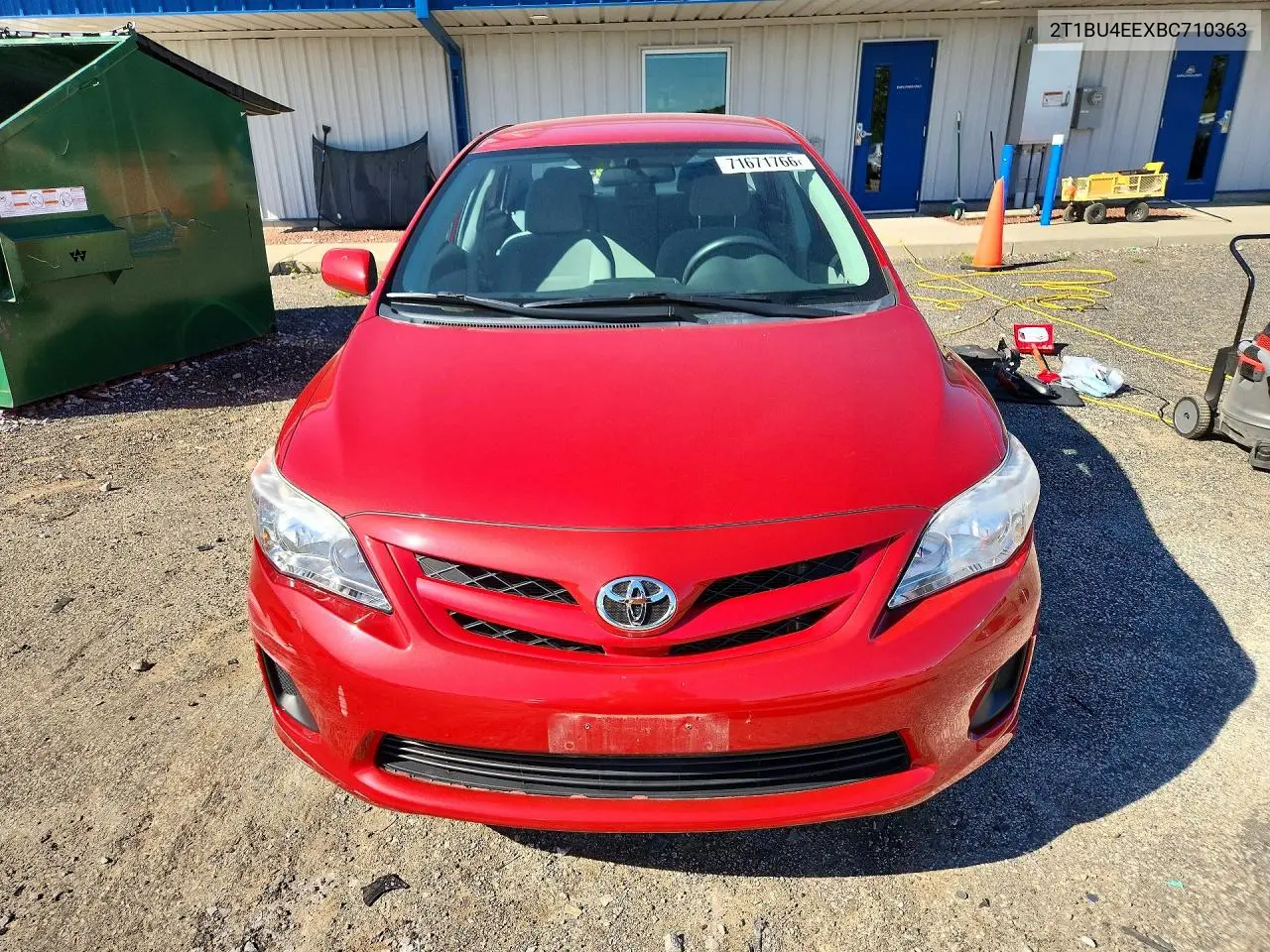 2011 TOYOTA COROLLA VIN 2T1BU4EEXBC710363 — фото 5