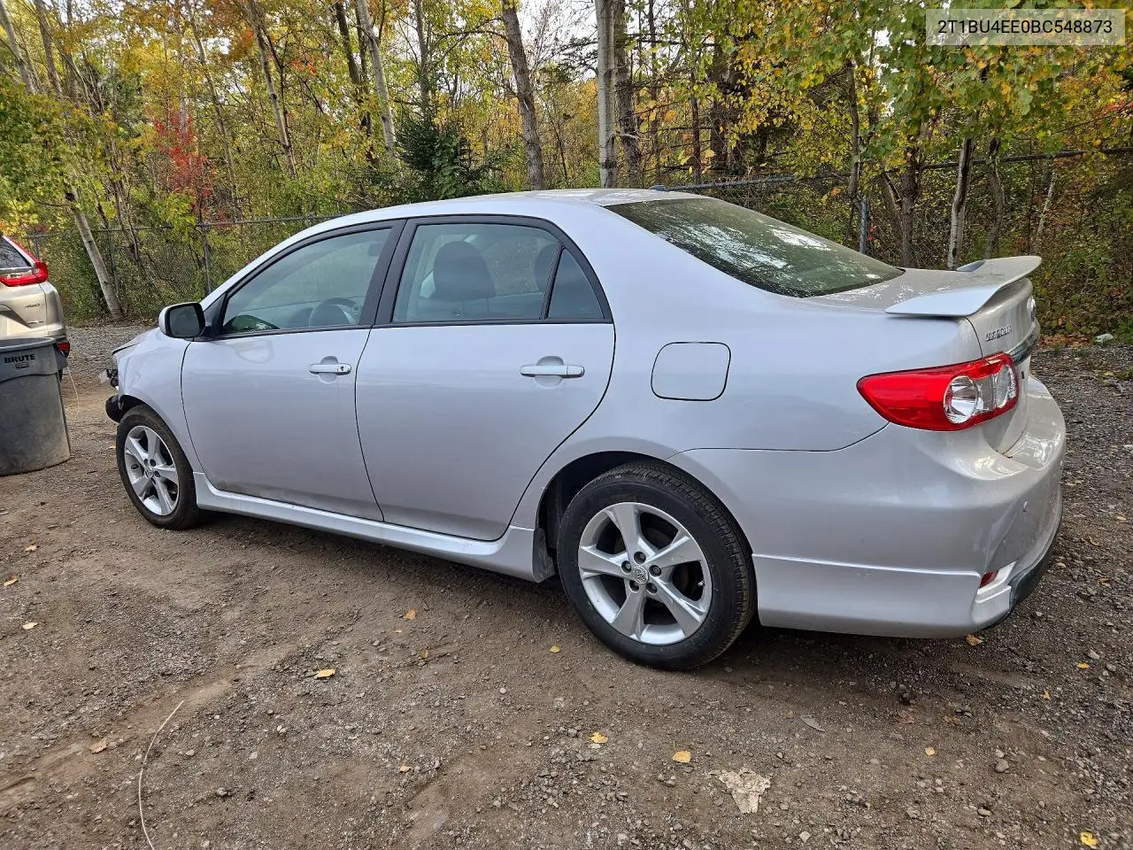 2011 TOYOTA COROLLA VIN 2T1BU4EE0BC548873 — фото 2