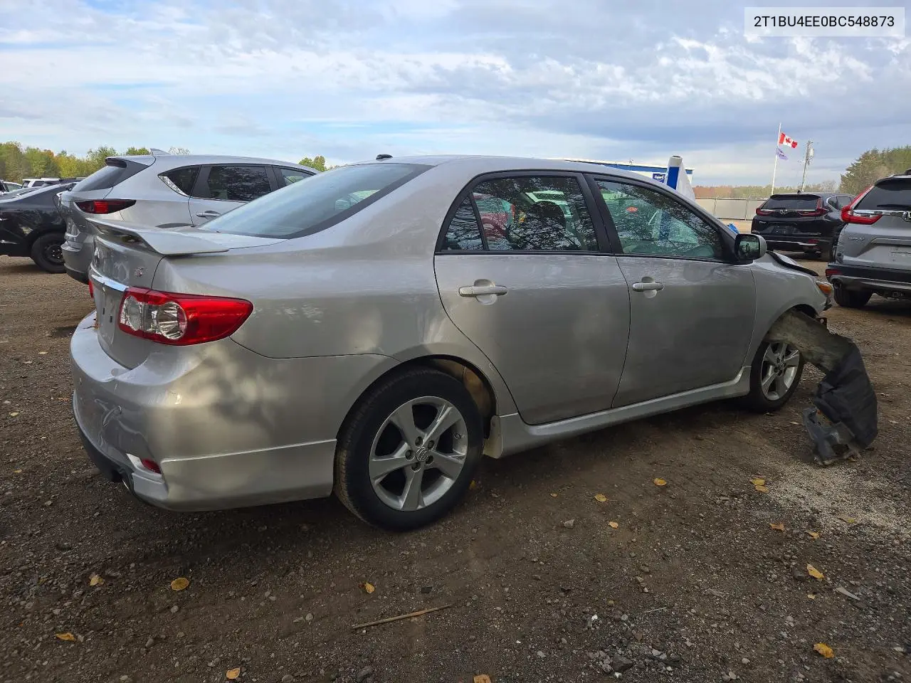 2011 TOYOTA COROLLA VIN 2T1BU4EE0BC548873 — фото 3