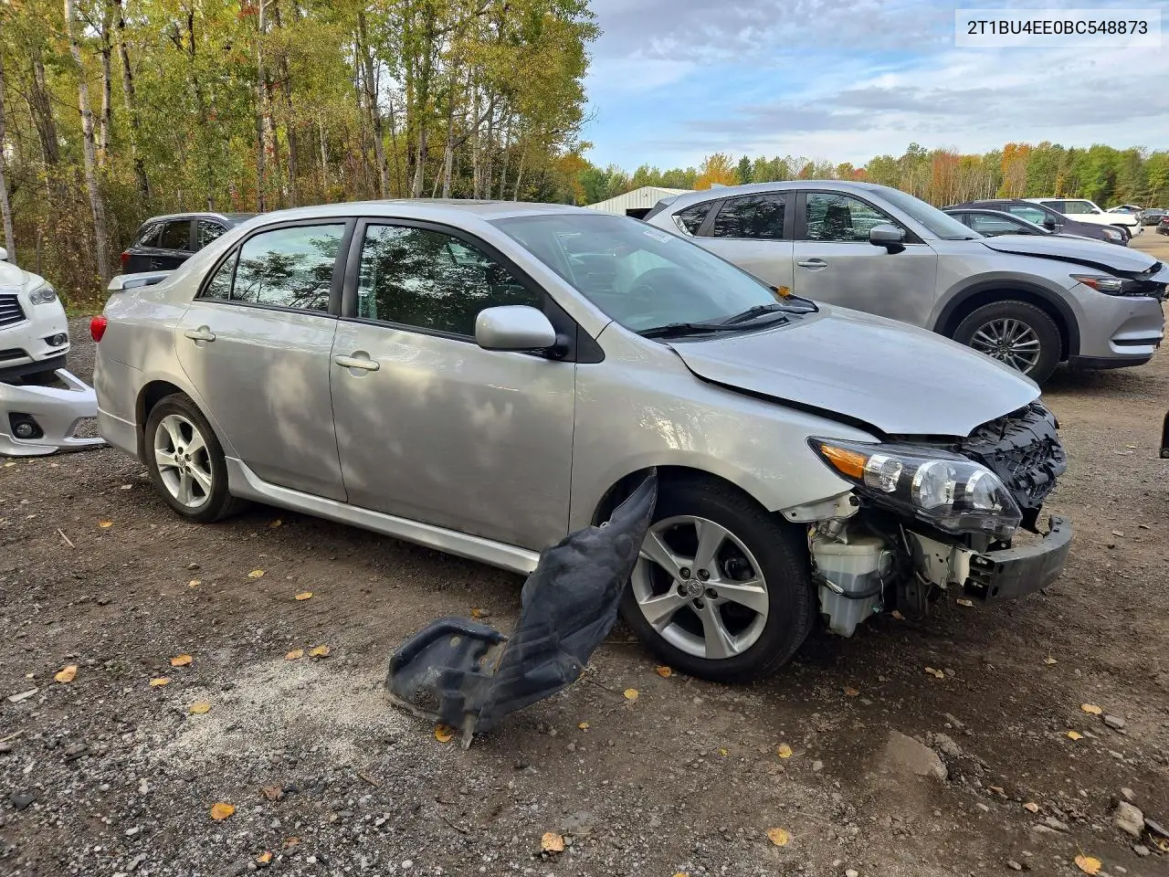 2011 TOYOTA COROLLA VIN 2T1BU4EE0BC548873 — фото 4