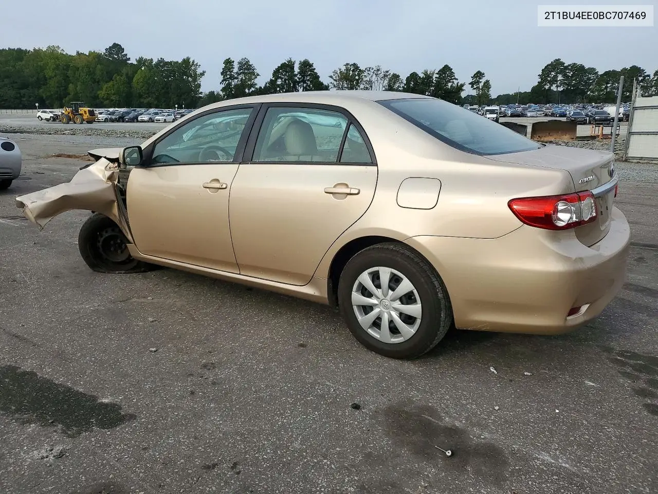 2011 TOYOTA COROLLA VIN 2T1BU4EE0BC707469 — фото 2