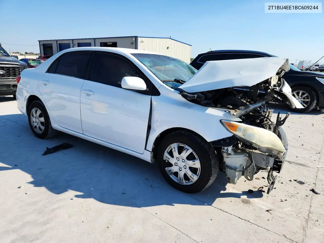 2011 TOYOTA COROLLA VIN 2T1BU4EE1BC609244 — фото 4