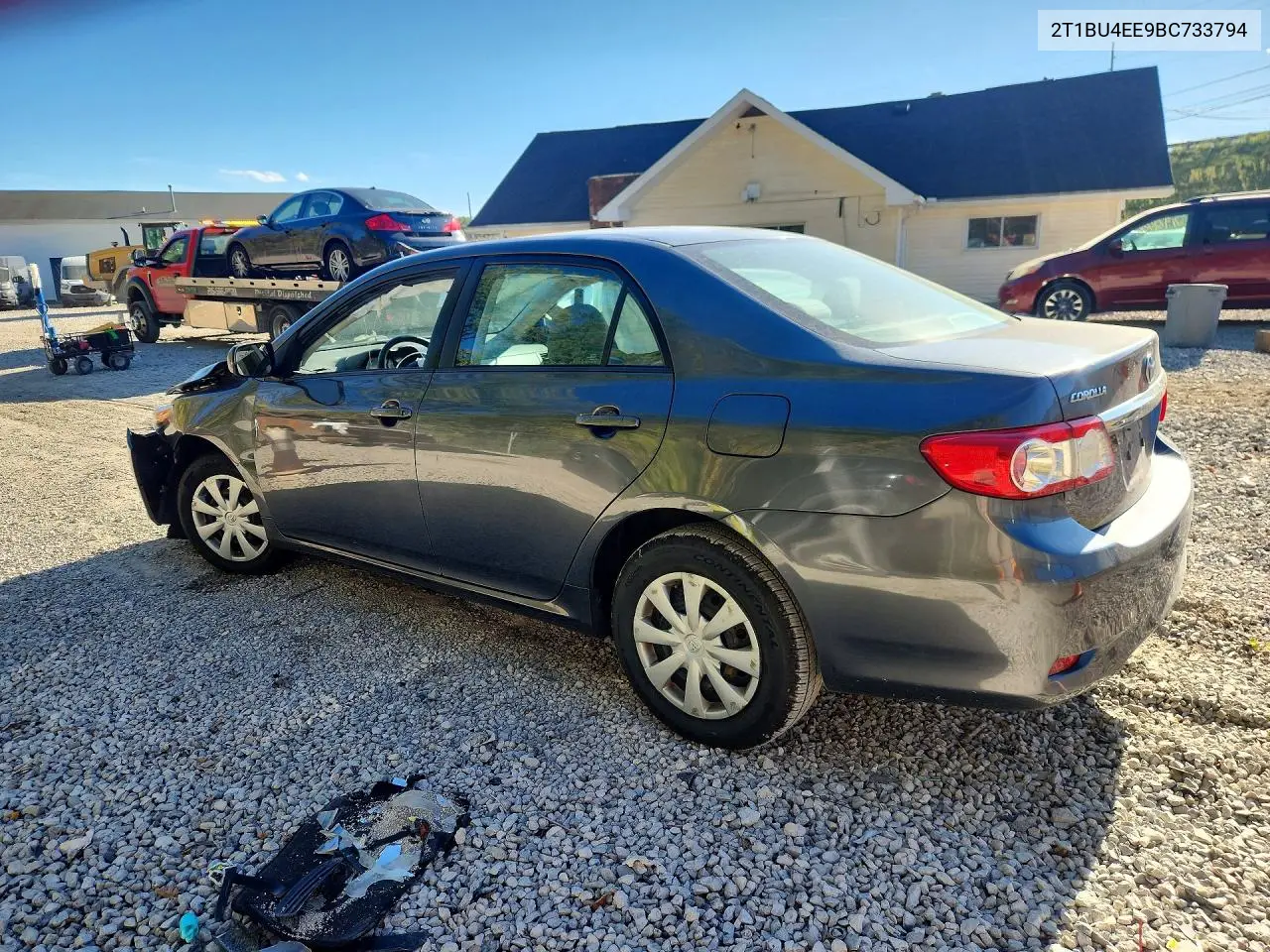 2011 TOYOTA COROLLA VIN 2T1BU4EE9BC733794 — фото 2