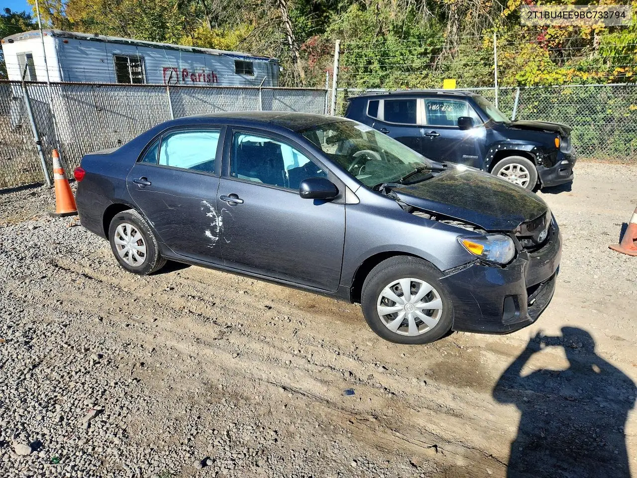 2011 TOYOTA COROLLA VIN 2T1BU4EE9BC733794 — фото 4