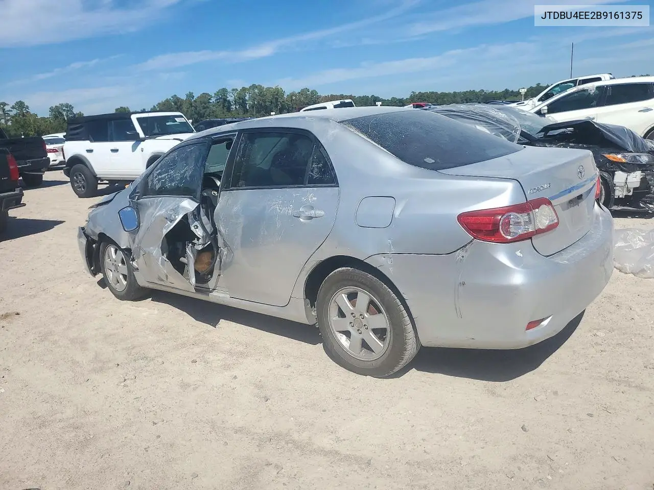 2011 TOYOTA COROLLA VIN JTDBU4EE2B9161375 — фото 2