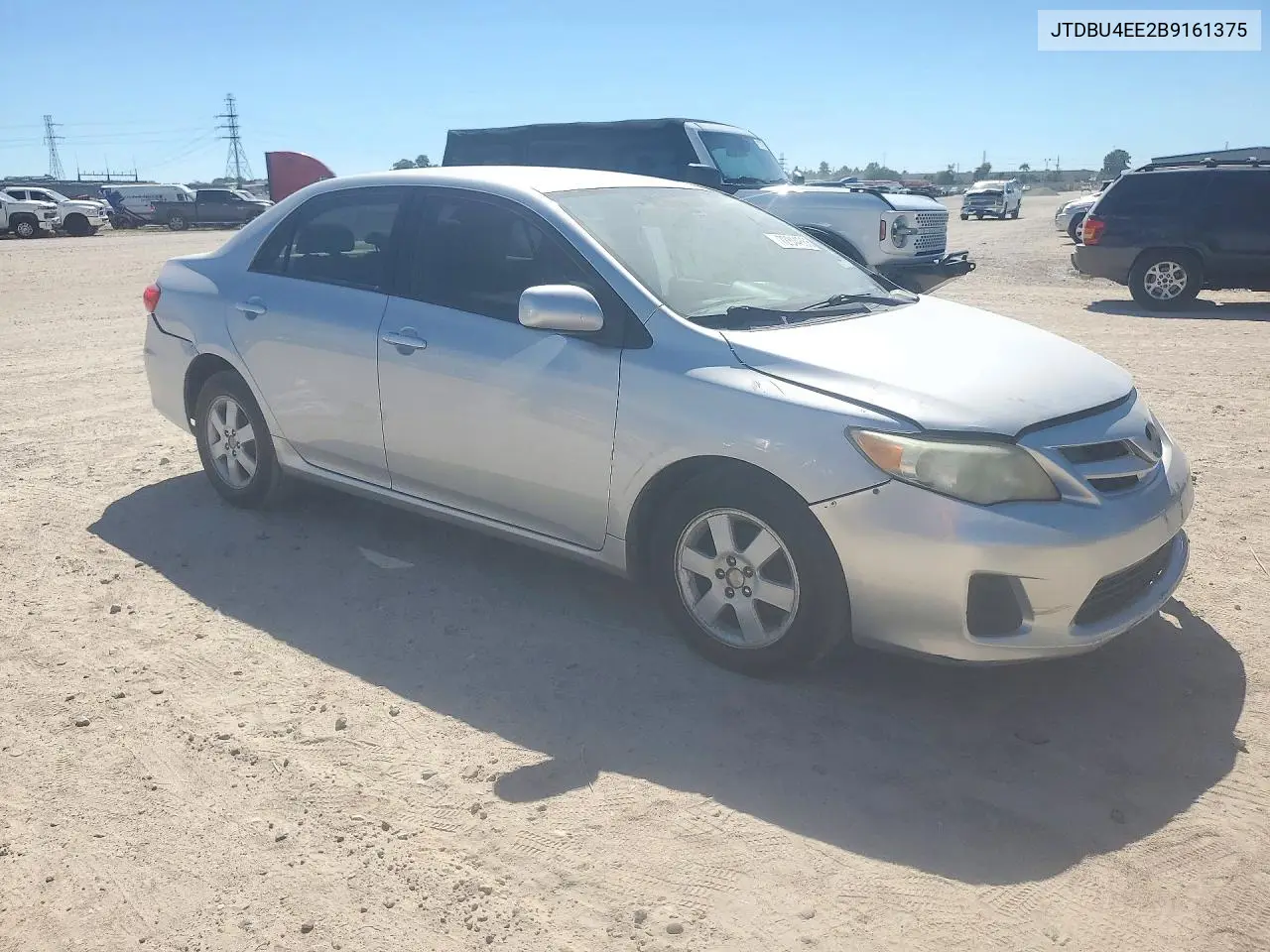 2011 TOYOTA COROLLA VIN JTDBU4EE2B9161375 — фото 4