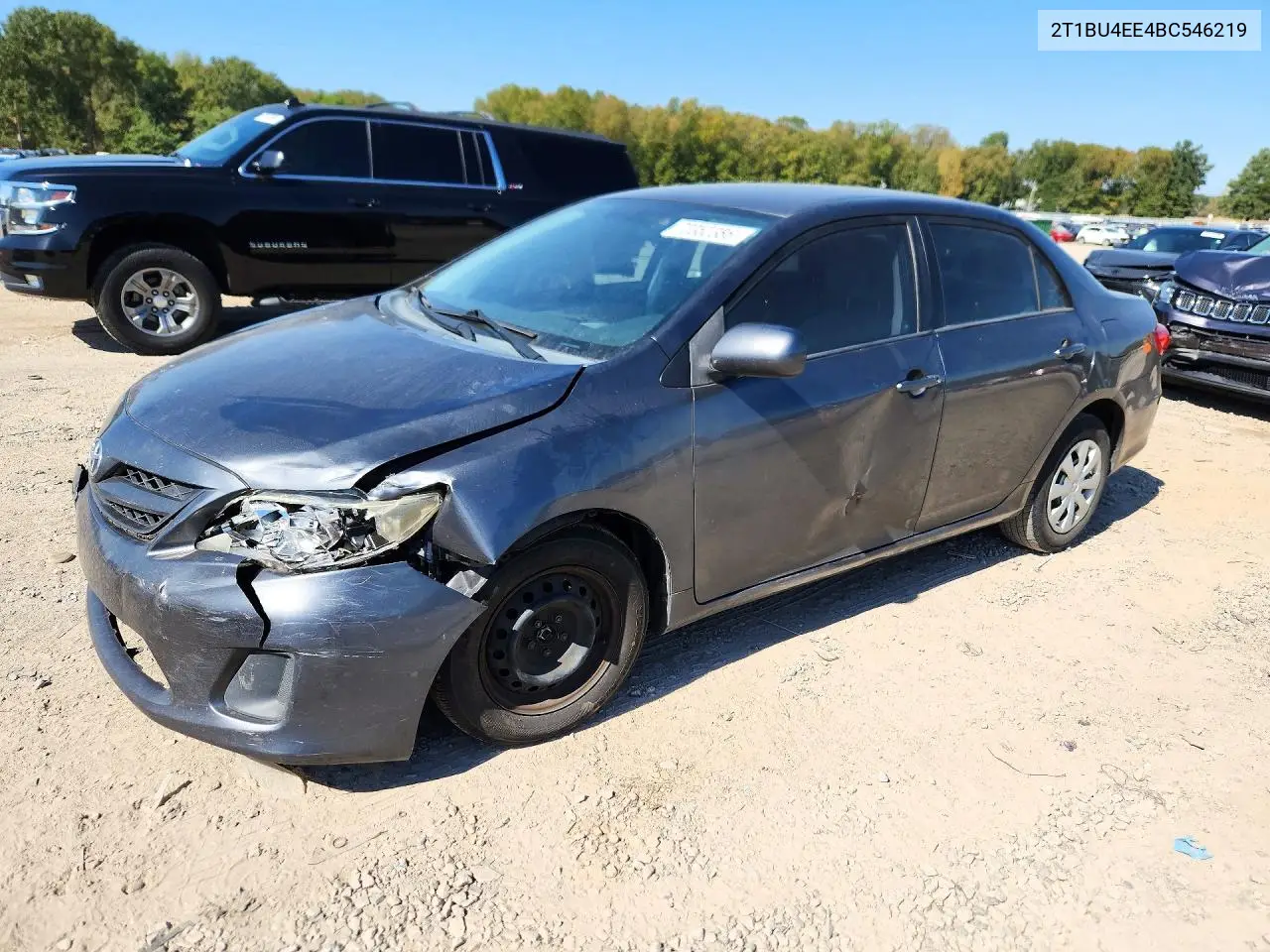 TOYOTA COROLLA 2011, VIN 2T1BU4EE4BC546219