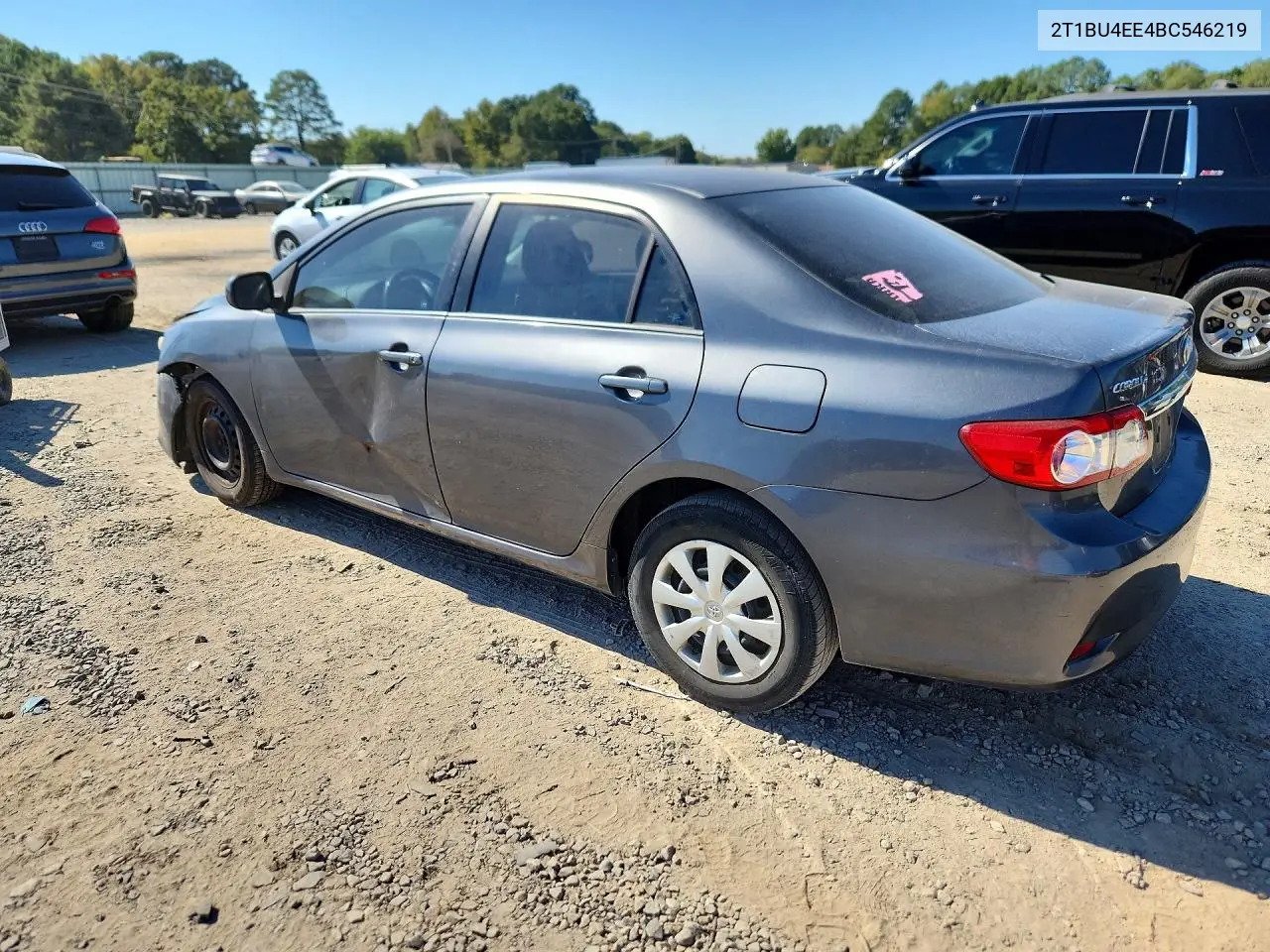 2011 TOYOTA COROLLA VIN 2T1BU4EE4BC546219 — фото 2