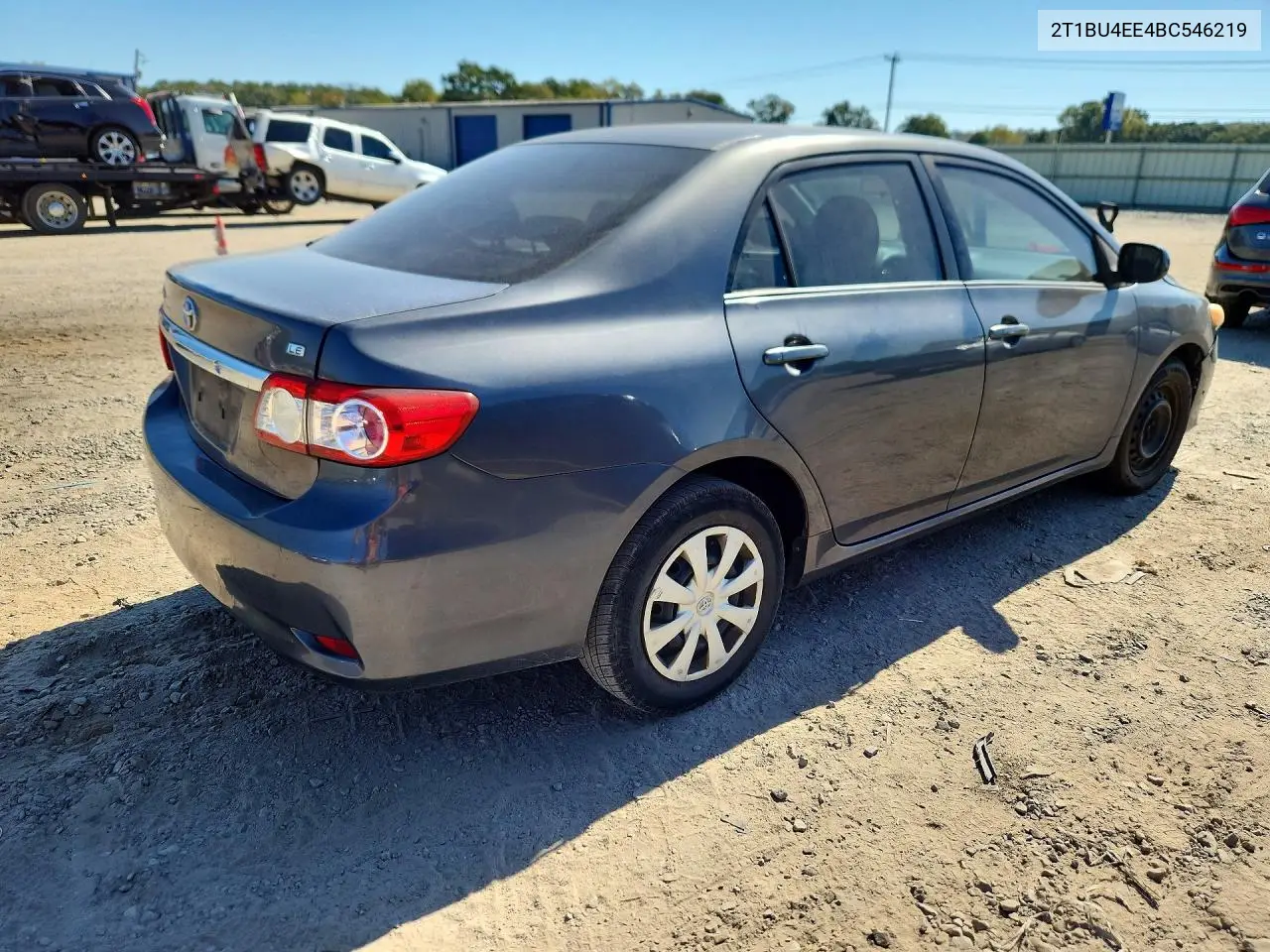 2011 TOYOTA COROLLA VIN 2T1BU4EE4BC546219 — фото 3