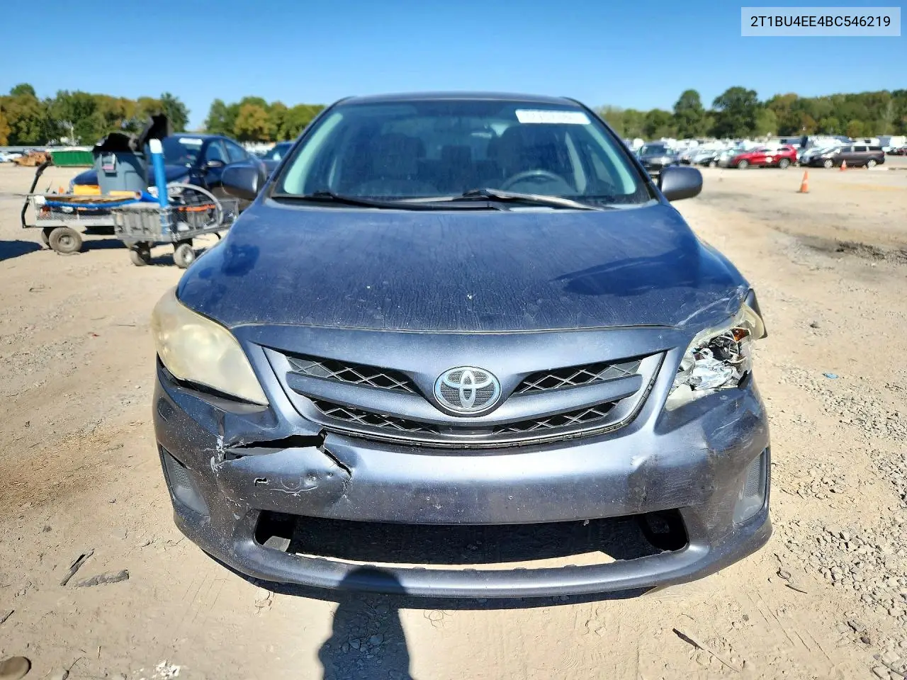 2011 TOYOTA COROLLA VIN 2T1BU4EE4BC546219 — фото 5