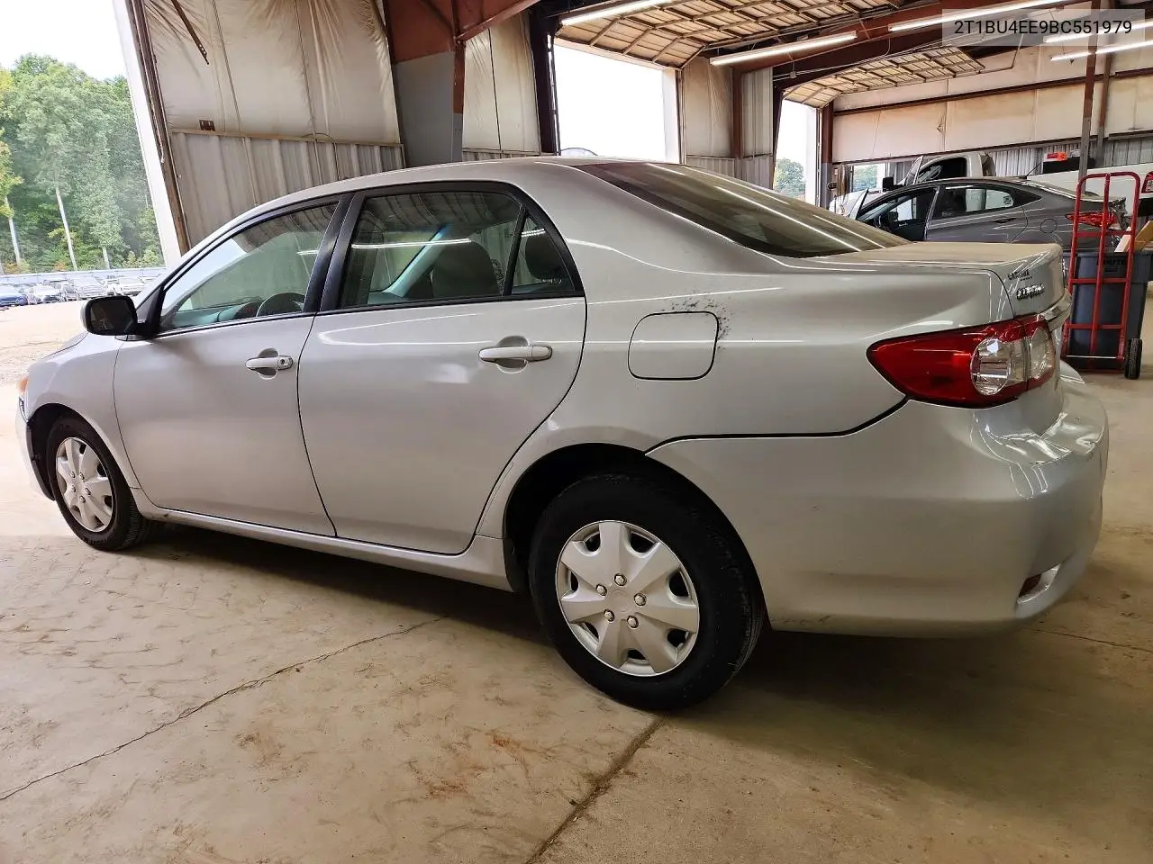 2011 TOYOTA COROLLA VIN 2T1BU4EE9BC551979 — фото 2