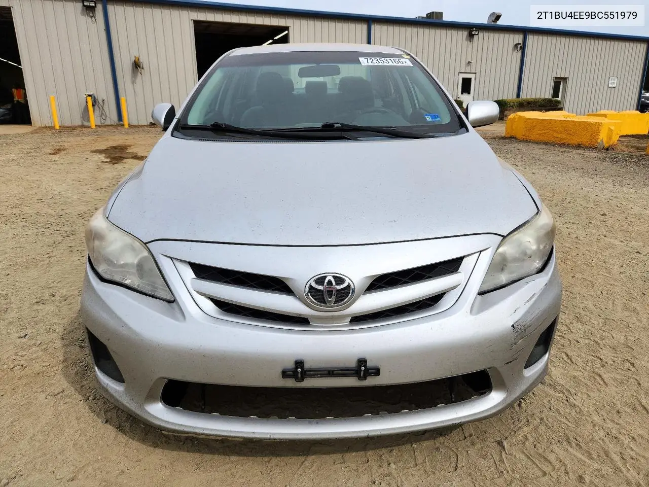 2011 TOYOTA COROLLA VIN 2T1BU4EE9BC551979 — фото 5