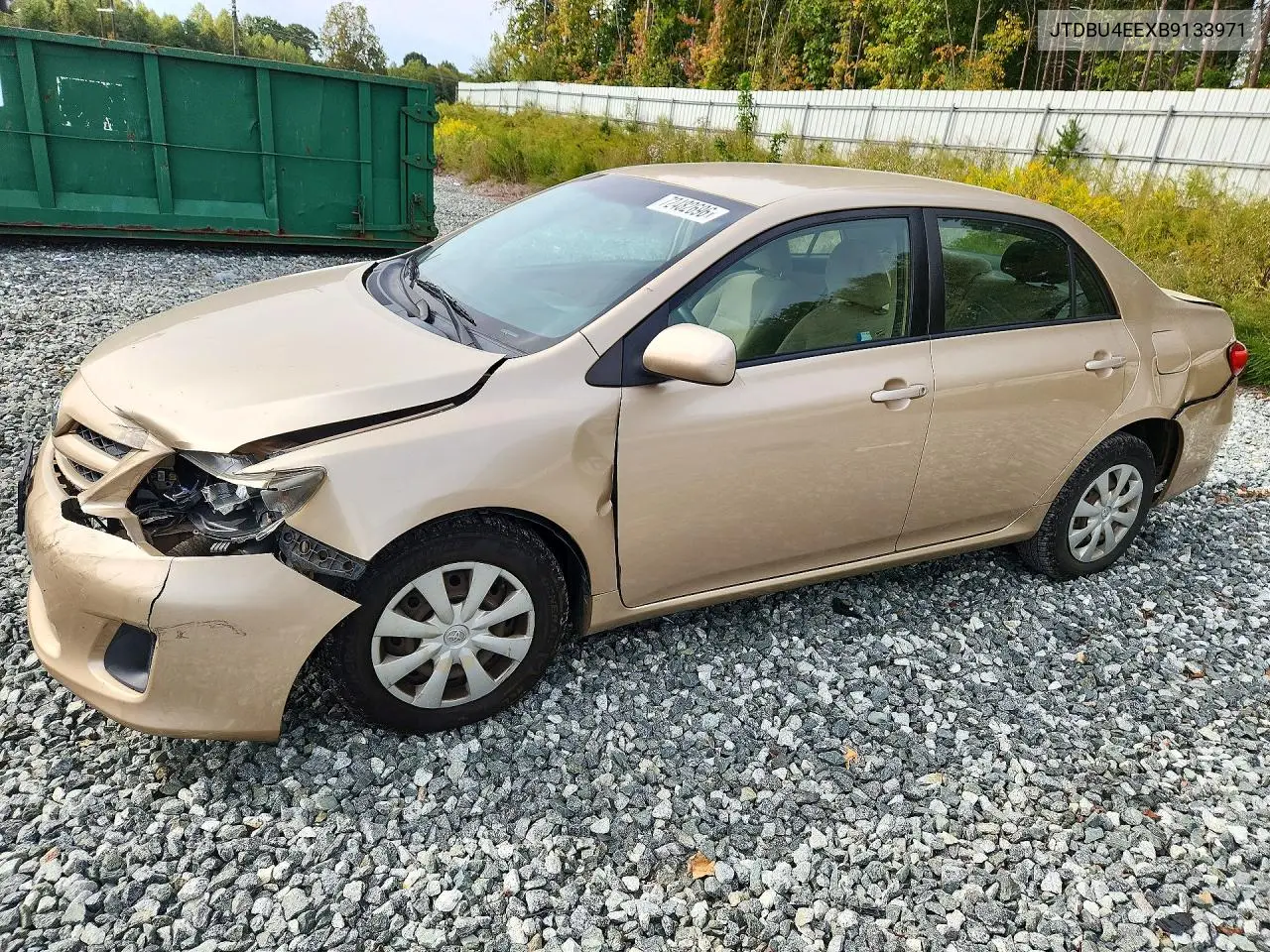 TOYOTA COROLLA 2011, VIN JTDBU4EEXB9133971