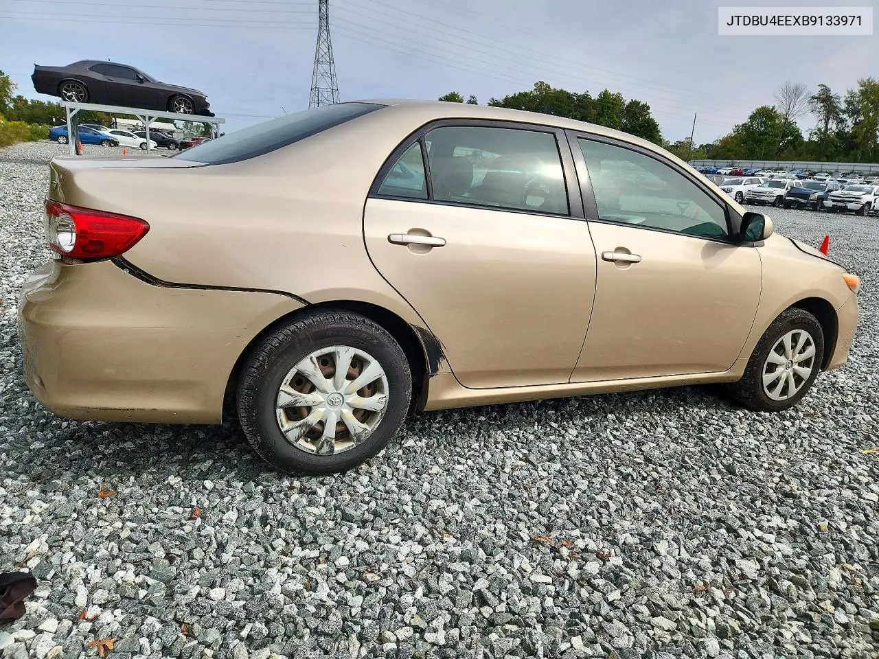 2011 TOYOTA COROLLA VIN JTDBU4EEXB9133971 — фото 3