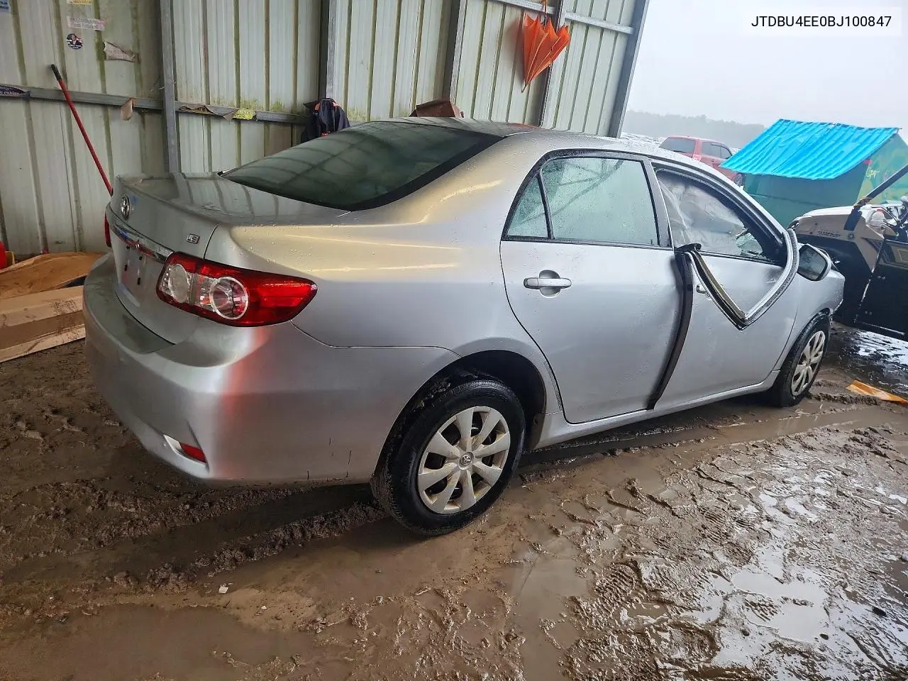 2011 TOYOTA COROLLA VIN JTDBU4EE0BJ100847 — фото 3