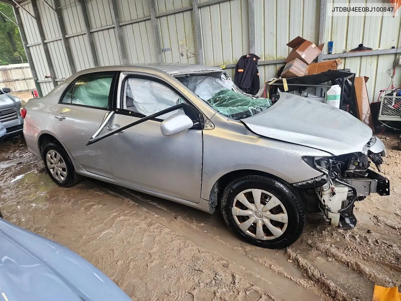 2011 TOYOTA COROLLA VIN JTDBU4EE0BJ100847 — фото 4