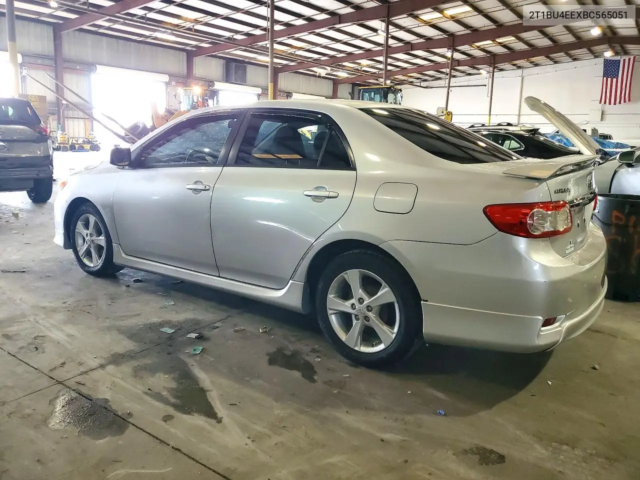2011 TOYOTA COROLLA VIN 2T1BU4EEXBC565051 — фото 2